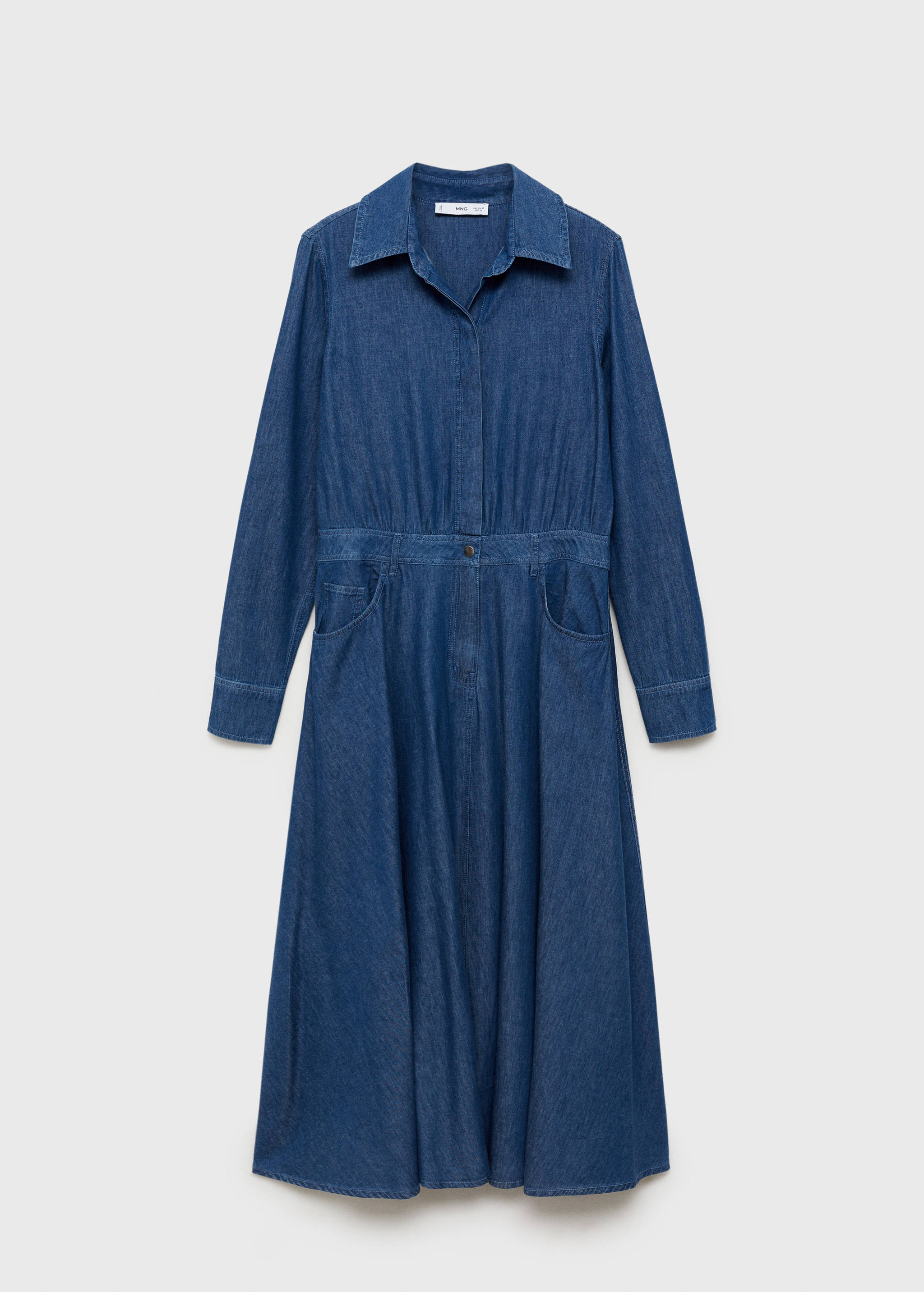 Robe chemise jean - Article sans modèle