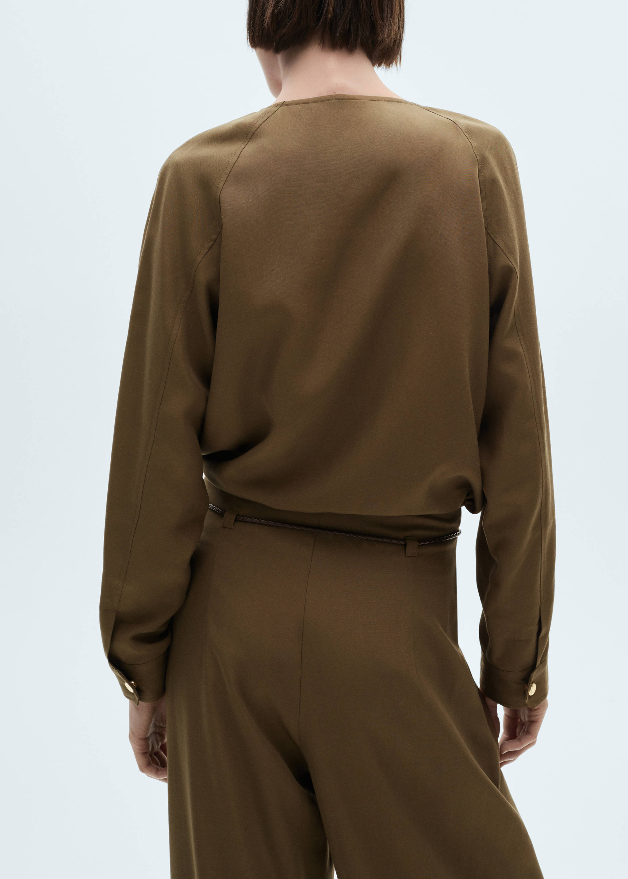 سترة ليوسيل بجيوب - الجهة الخلفية للمنتج