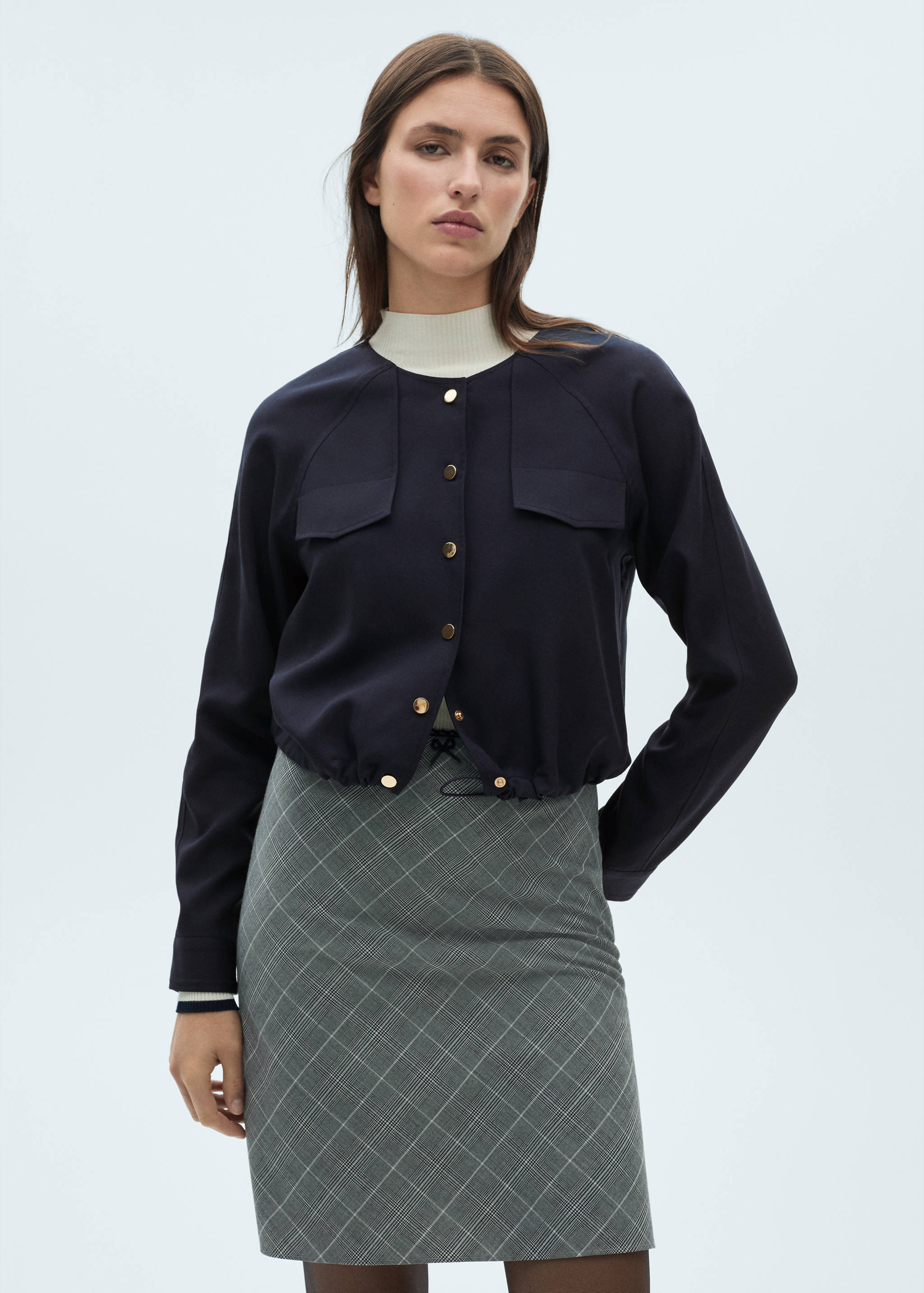 سترة ليوسيل بجيوب - رؤية وسط