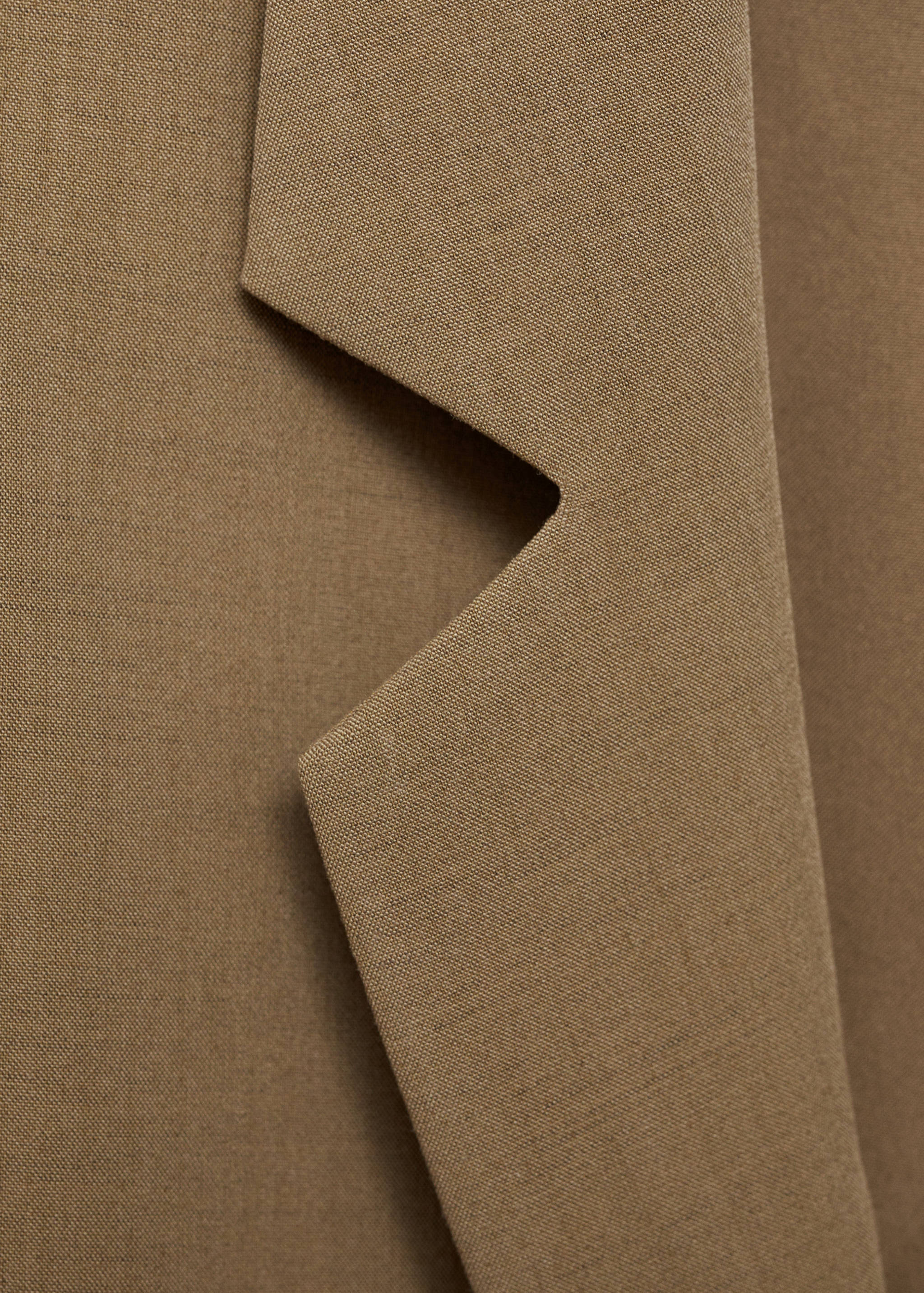 Fitted suit top - Details of the article 8
