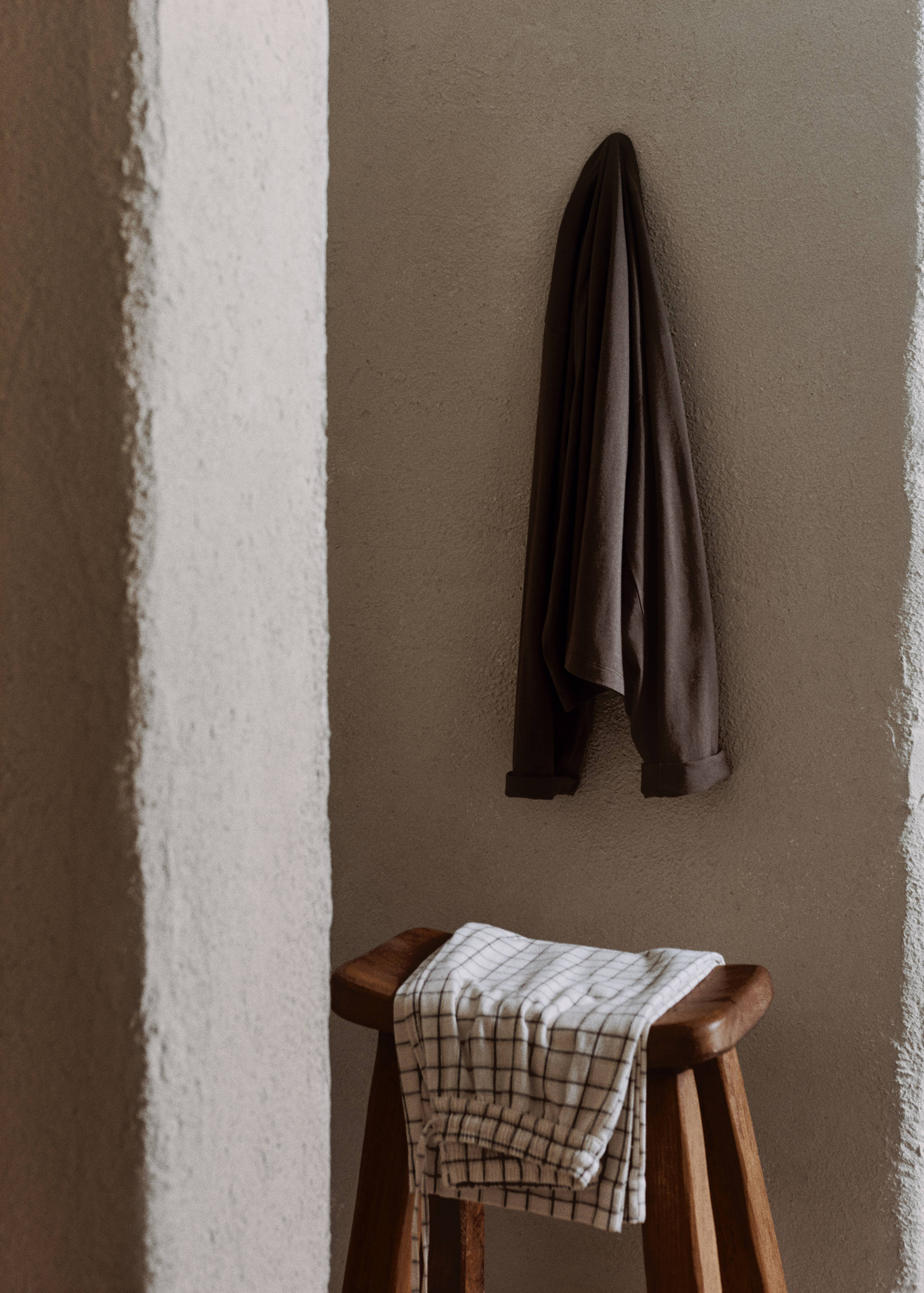 两件式法兰绒睡衣 - null