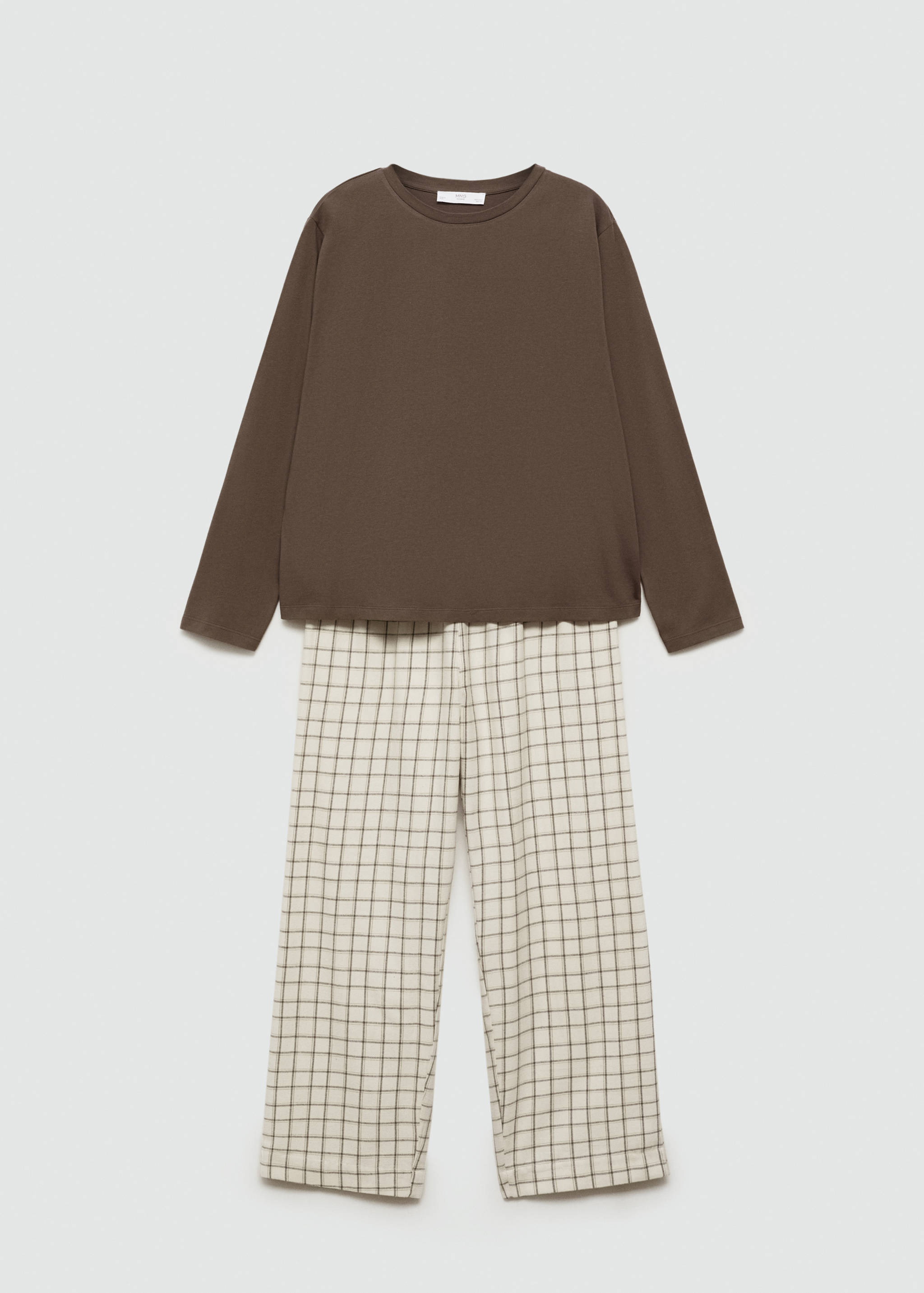 Pijama dos piezas franela - Artículo sin modelo