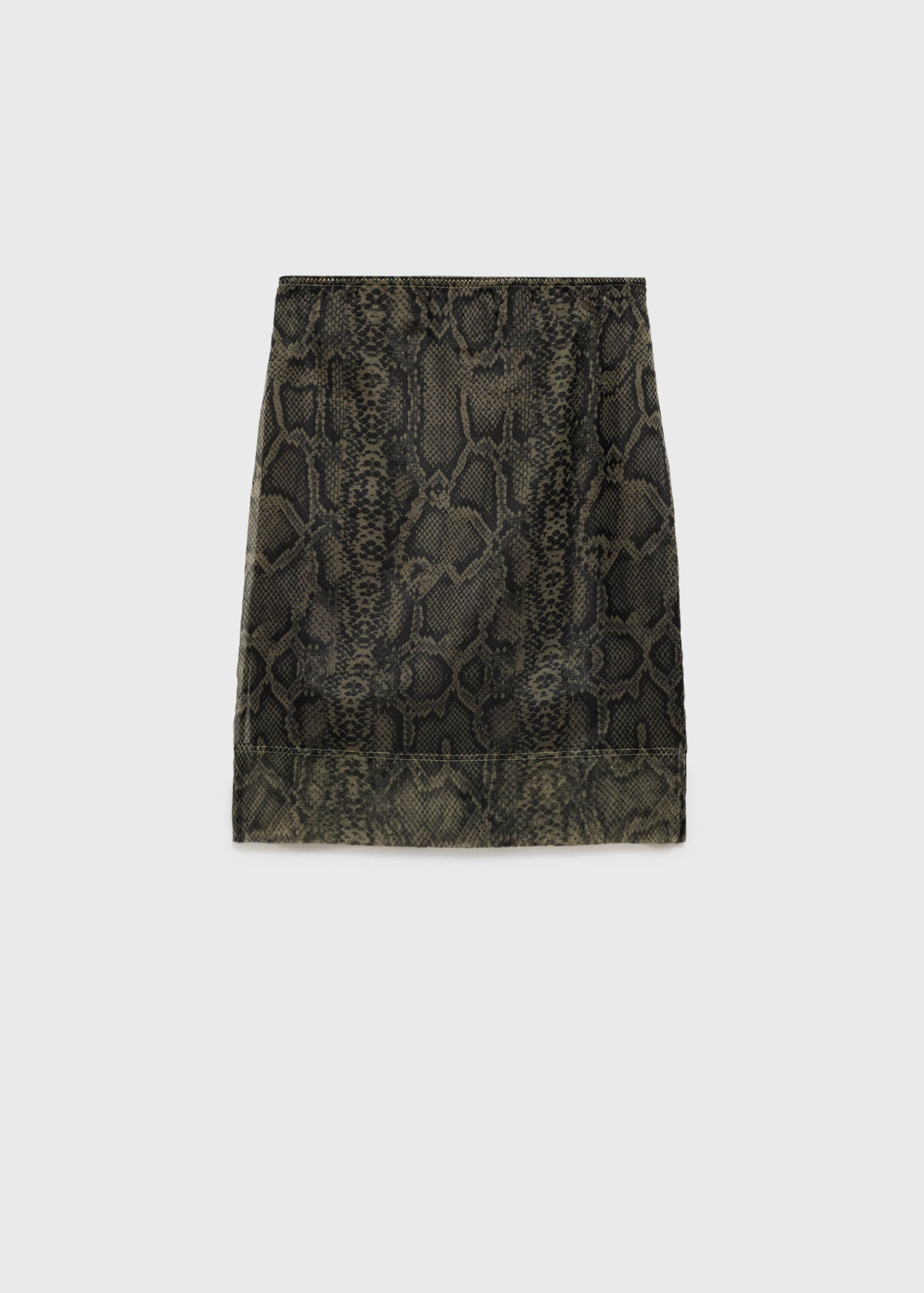 Animal print organza skirt - Article without model