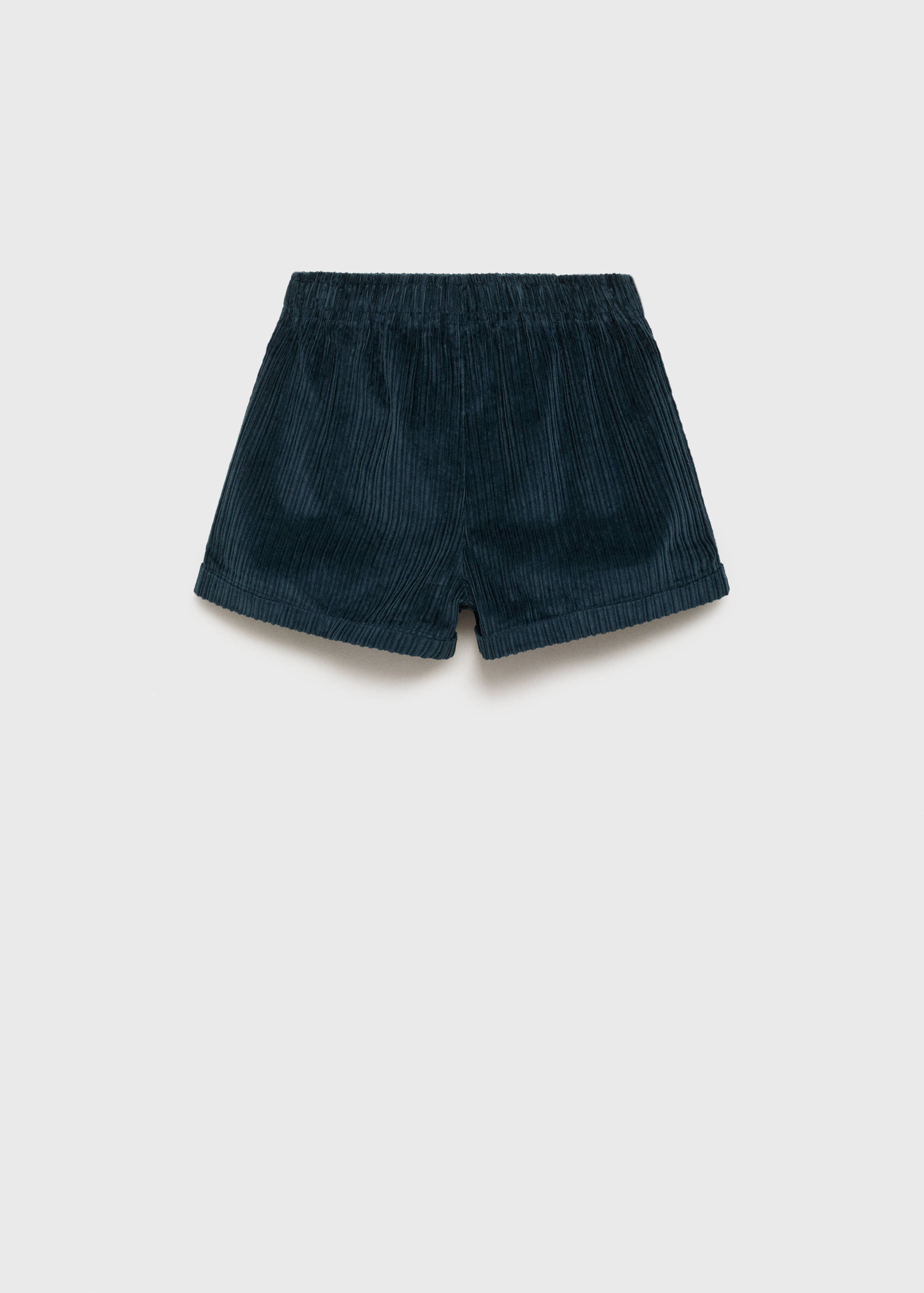 Short velours milleraies boutons - Verso de l’article
