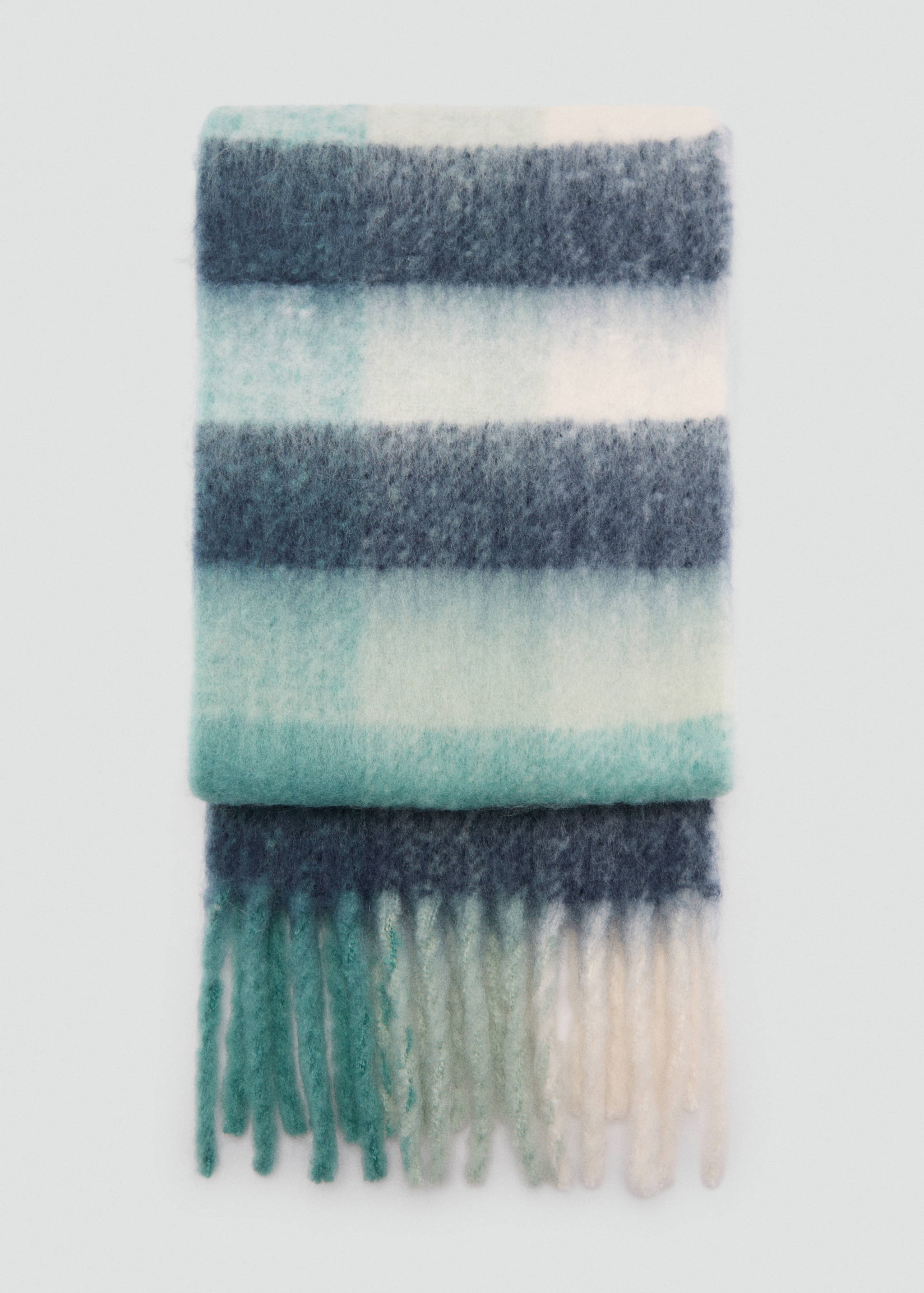 Tricolour striped scarf - Article without model
