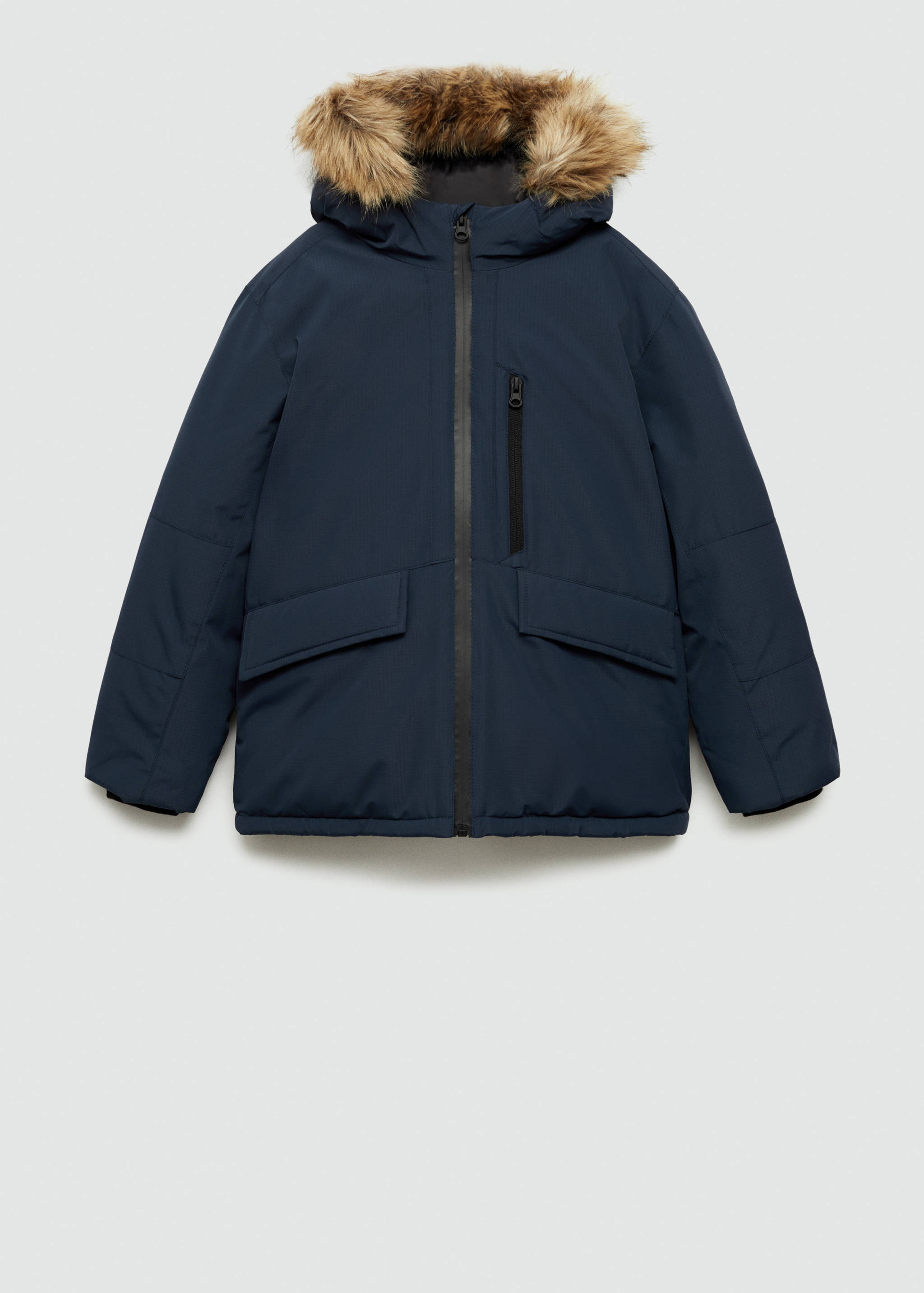 Anorak matelassé à capuche - Article sans modèle