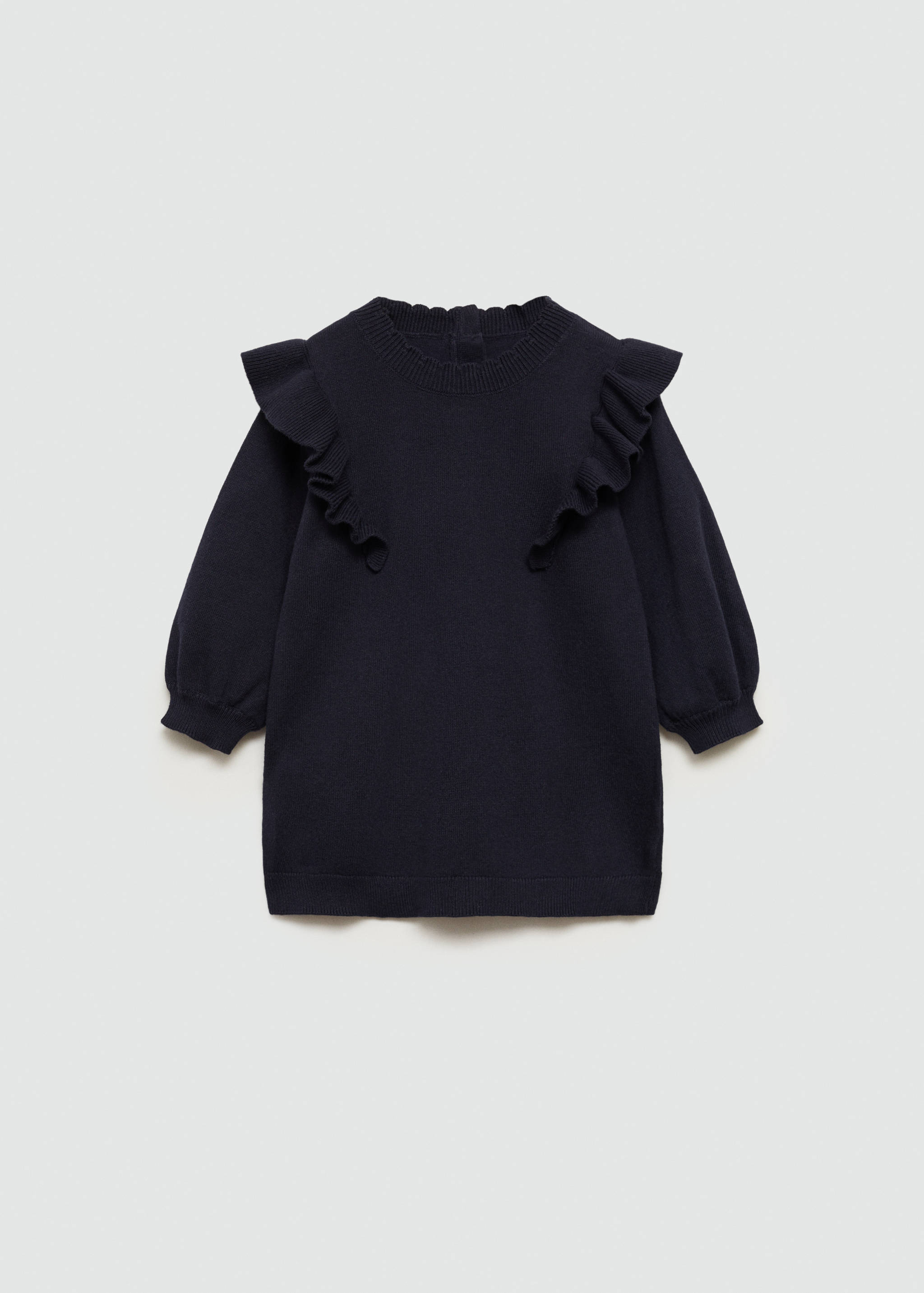 Ruffle knit dress - Article without model