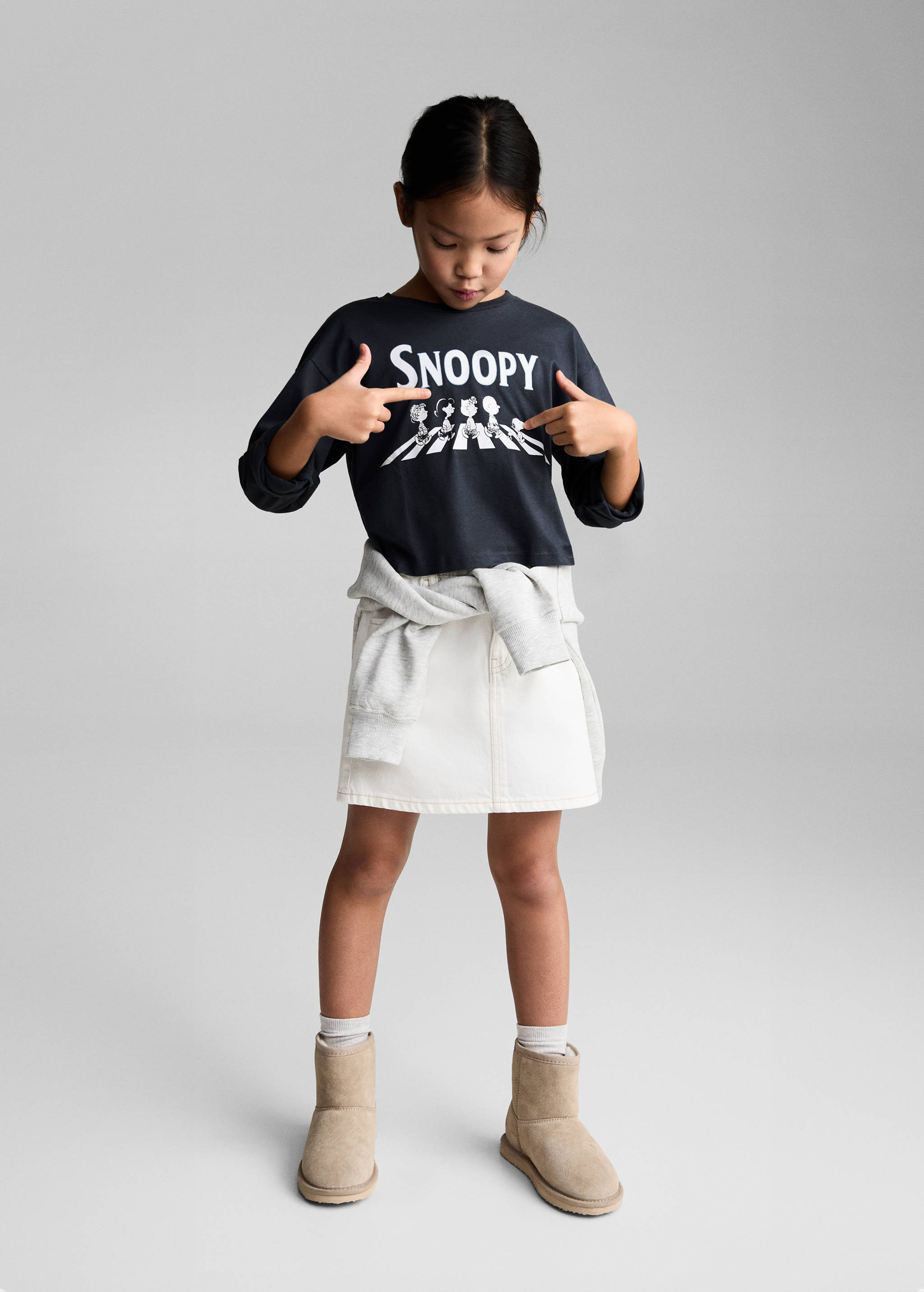 Camiseta manga larga Snoopy - Plano general