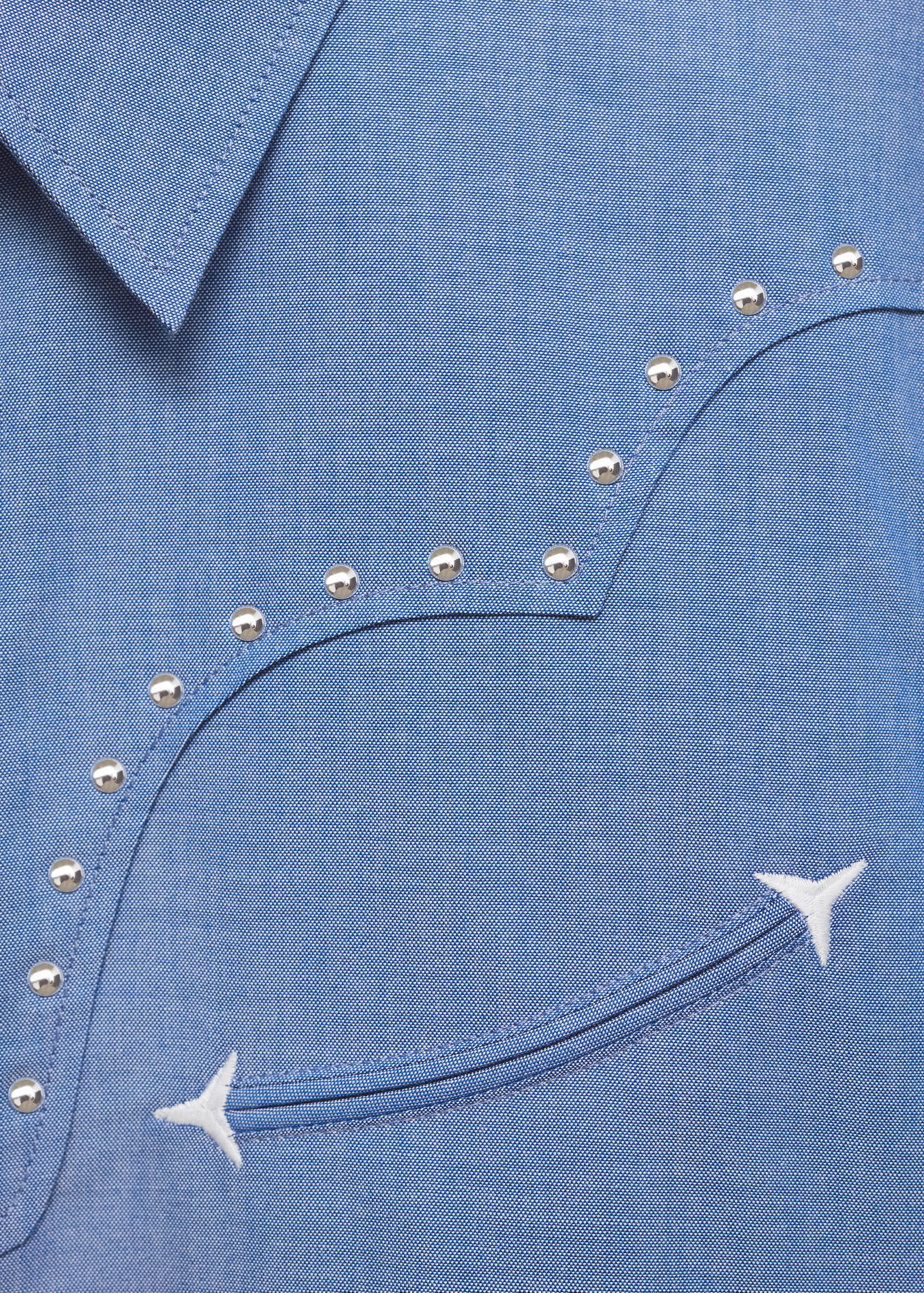 Slim-fit linen polo shirt - Details of the article 0