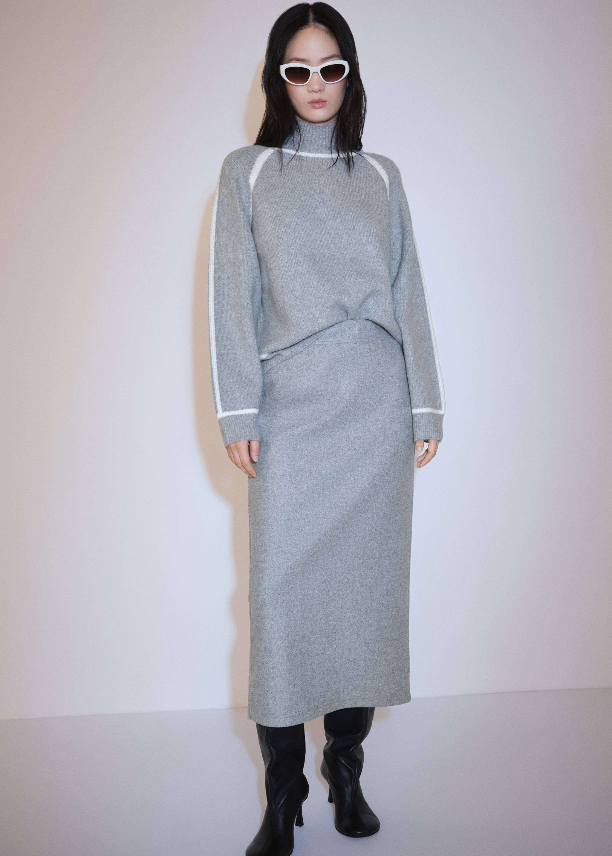 Миди-юбка из флиса - Деталь изделия 2