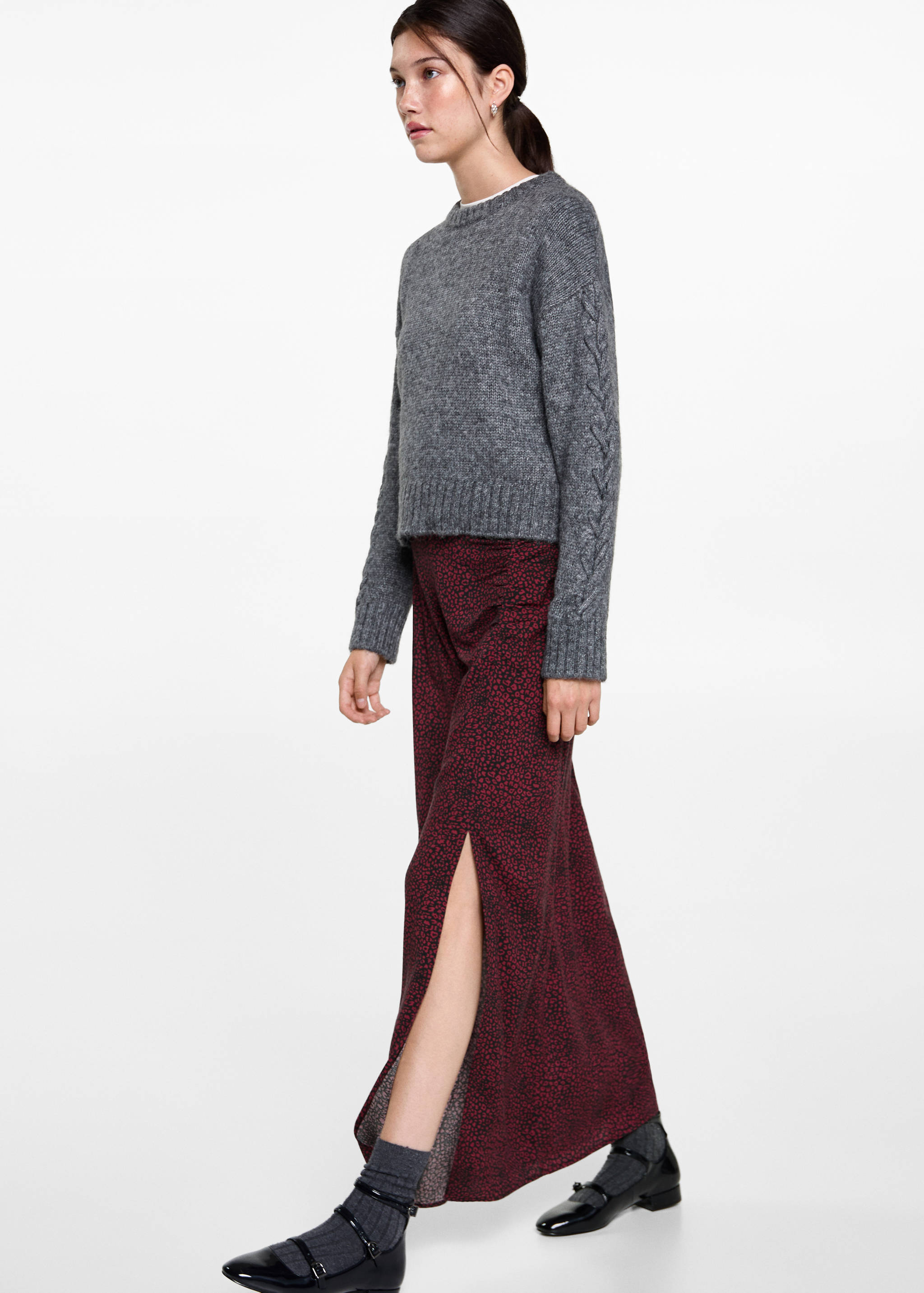 Falda midi leopardo - Detalle del artículo 2