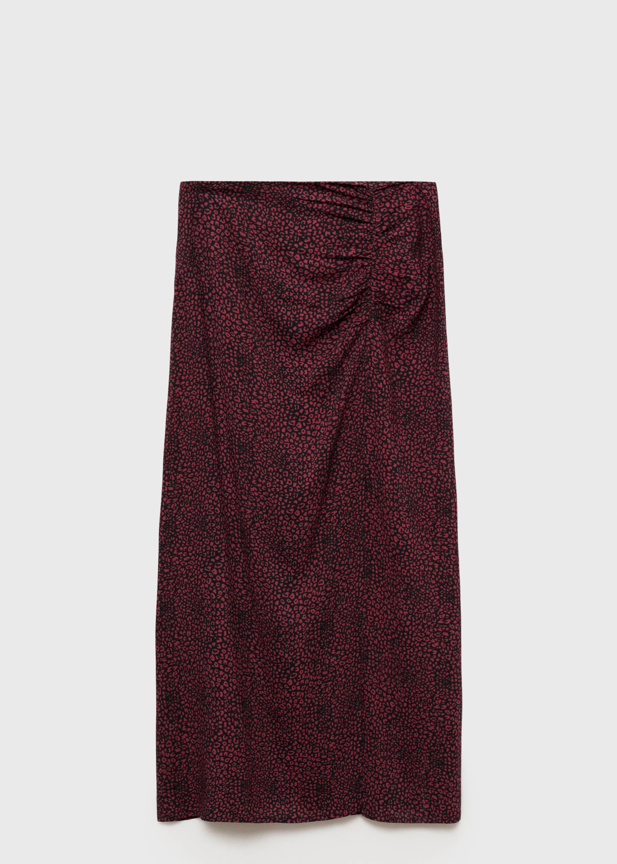 Falda midi leopardo - Artículo sin modelo