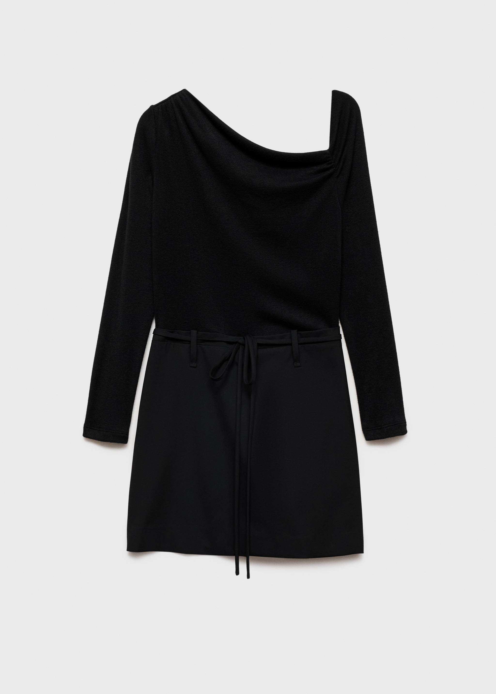 Asymmetrical combined dress - Article without model