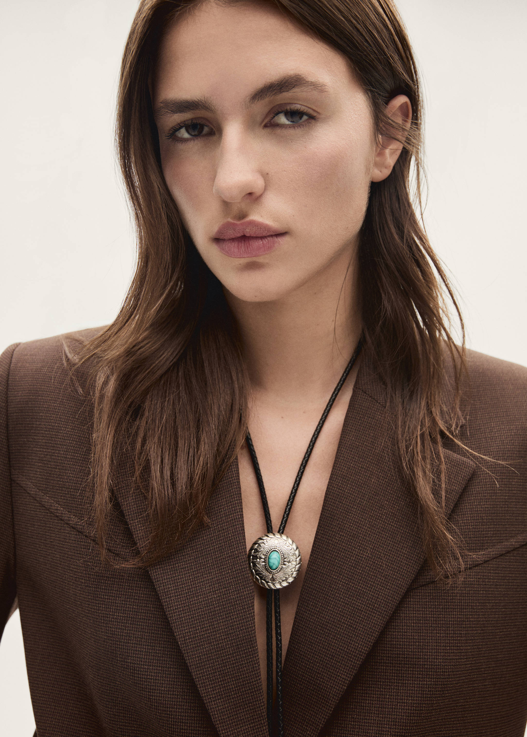 Micro-houndstooth suit jacket - Details of the article 1