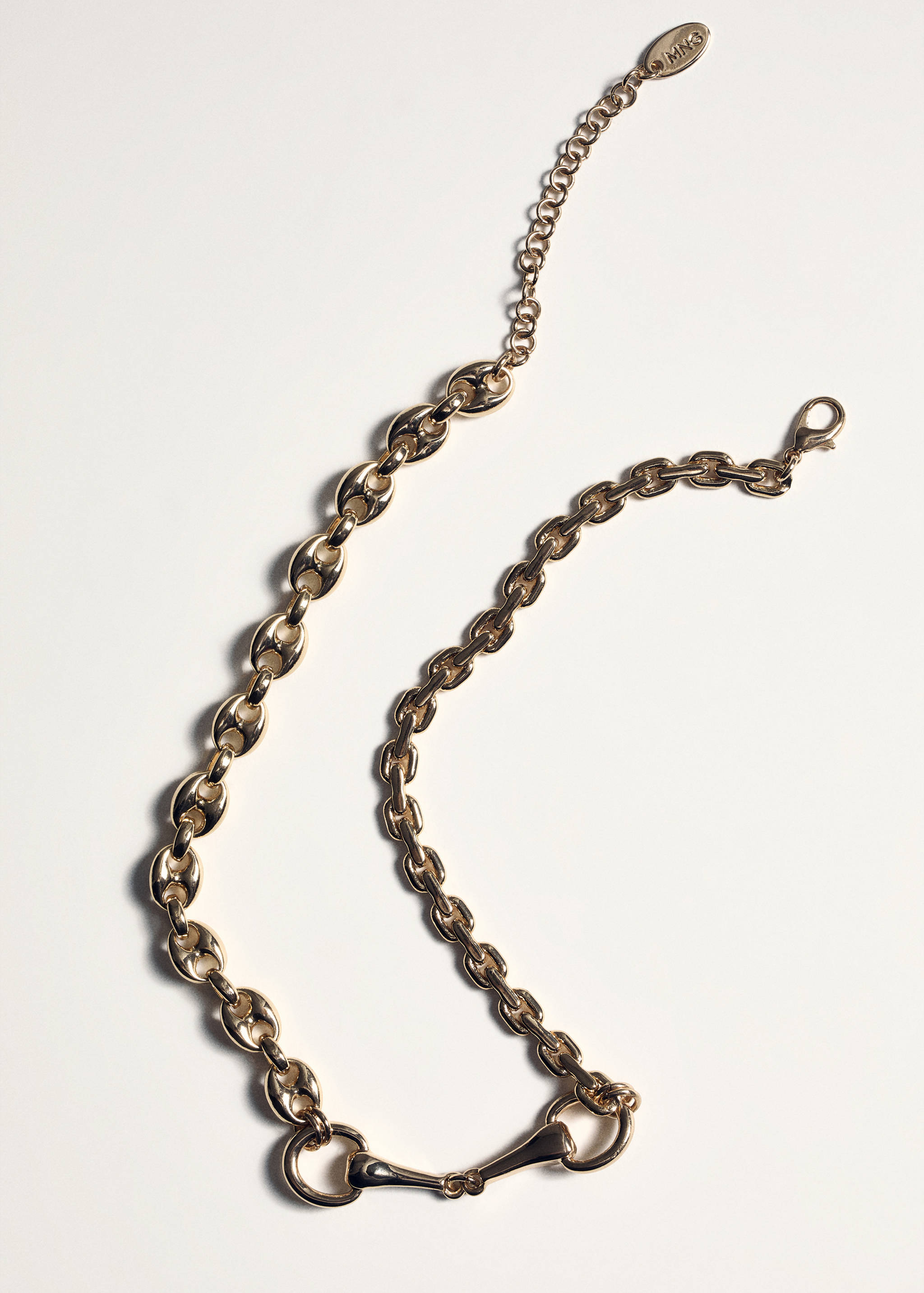 Mixed link necklace - Details of the article 5