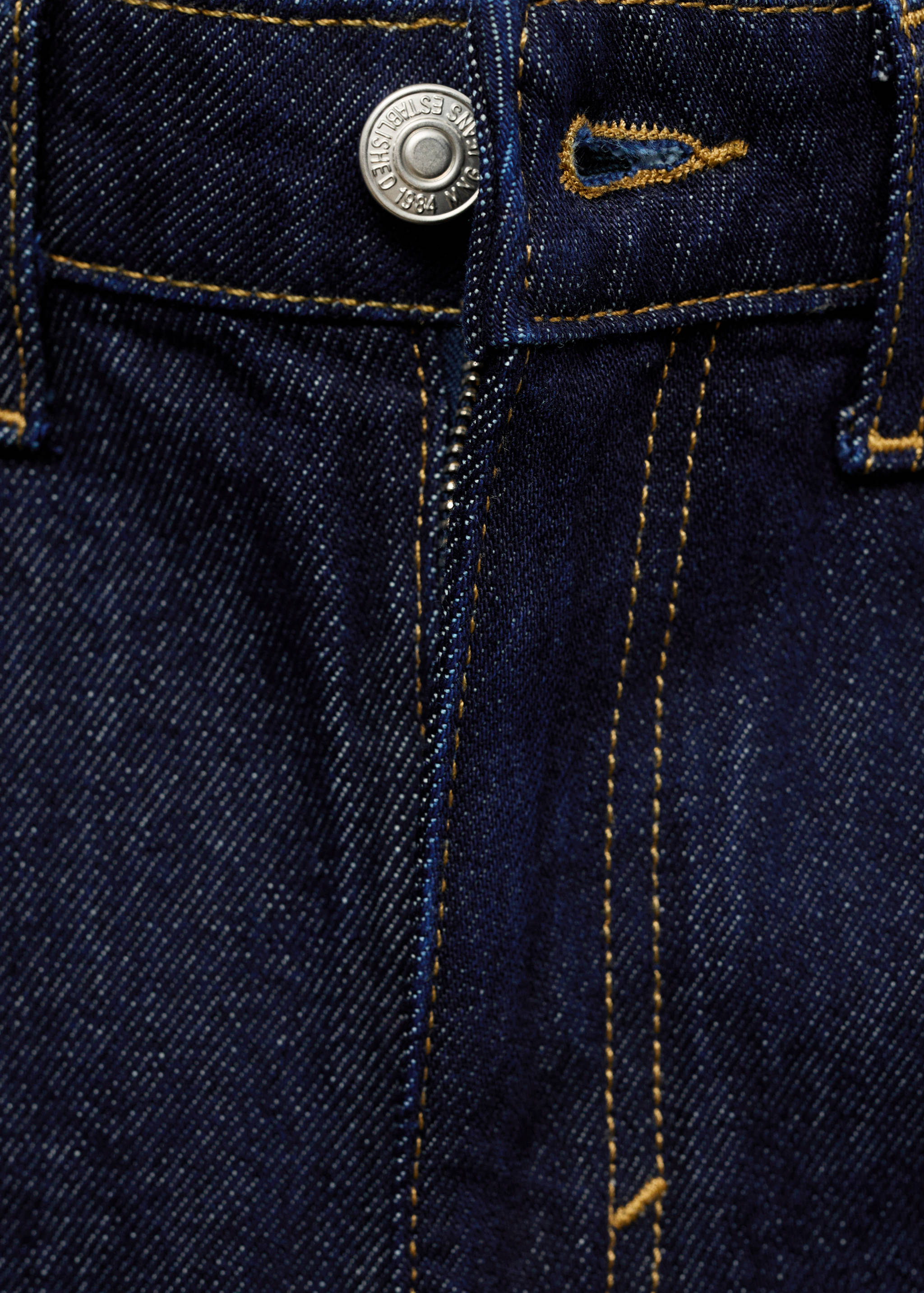 Rinse-wash denim bermuda shorts - Details of the article 8