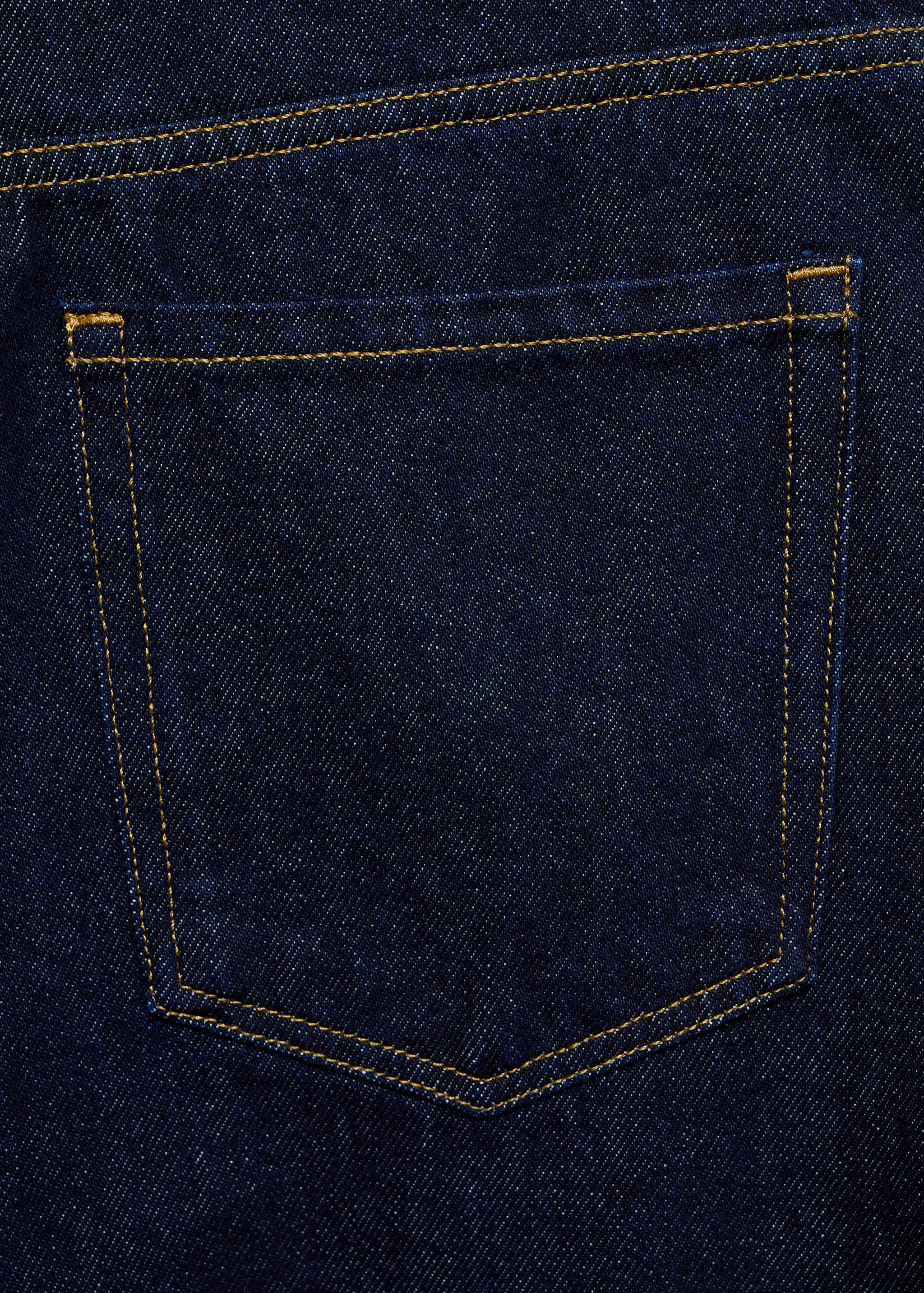 Rinse-wash denim bermuda shorts - Details of the article 0