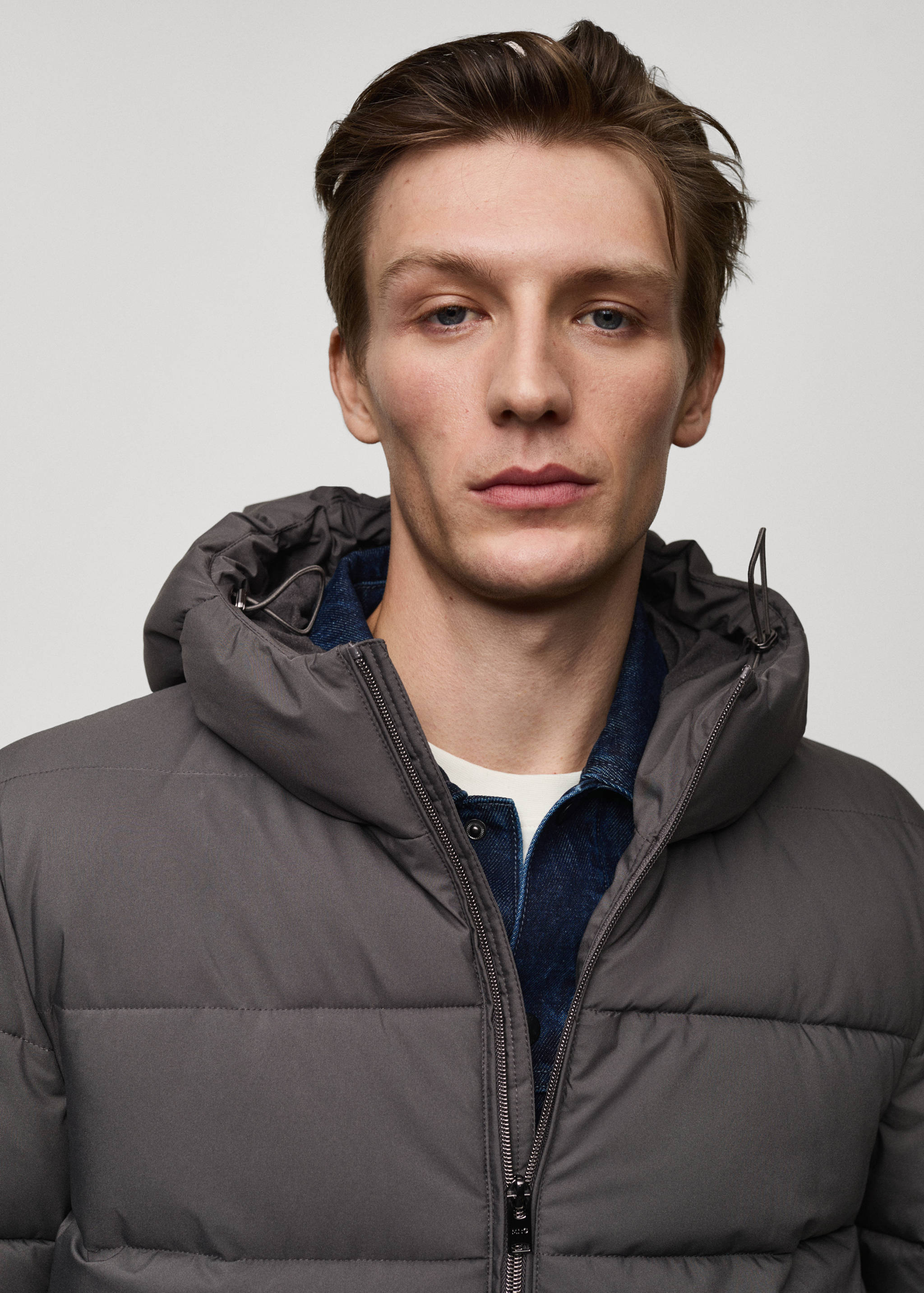 Thermoregulating waterproof padded anorak - Details of the article 1