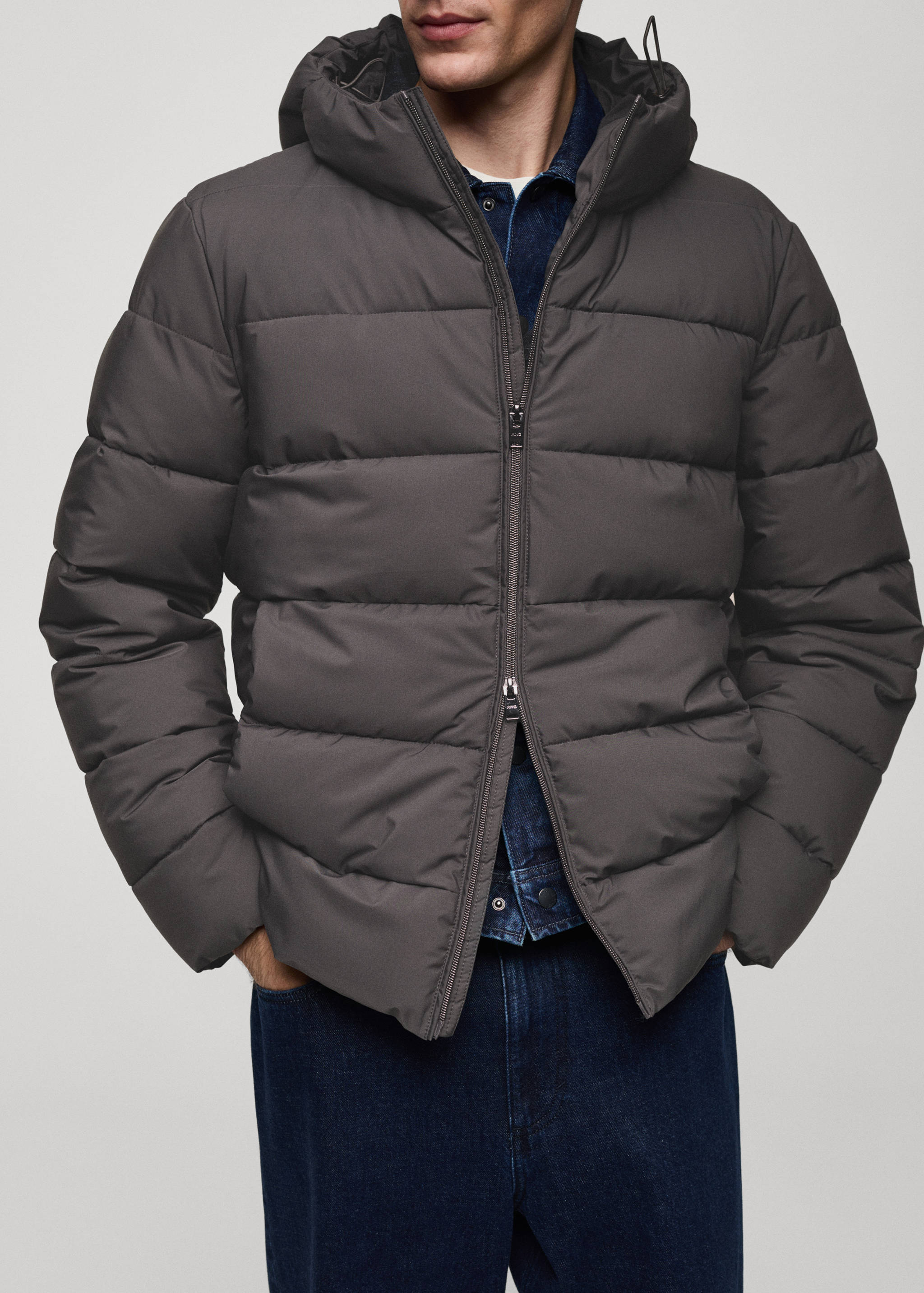 Thermoregulating waterproof padded anorak - Details of the article 6