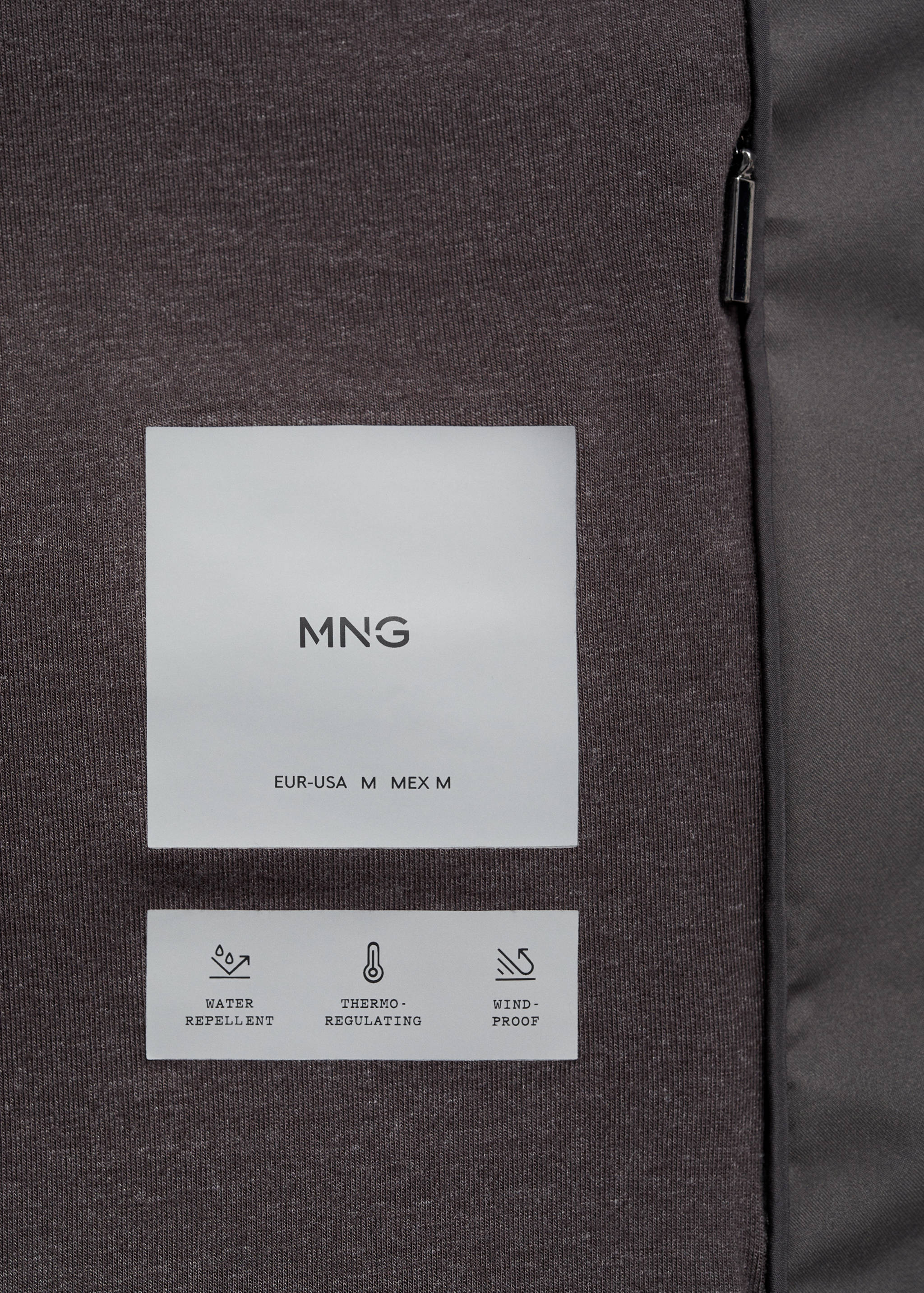 Thermoregulating waterproof padded anorak - Details of the article 0