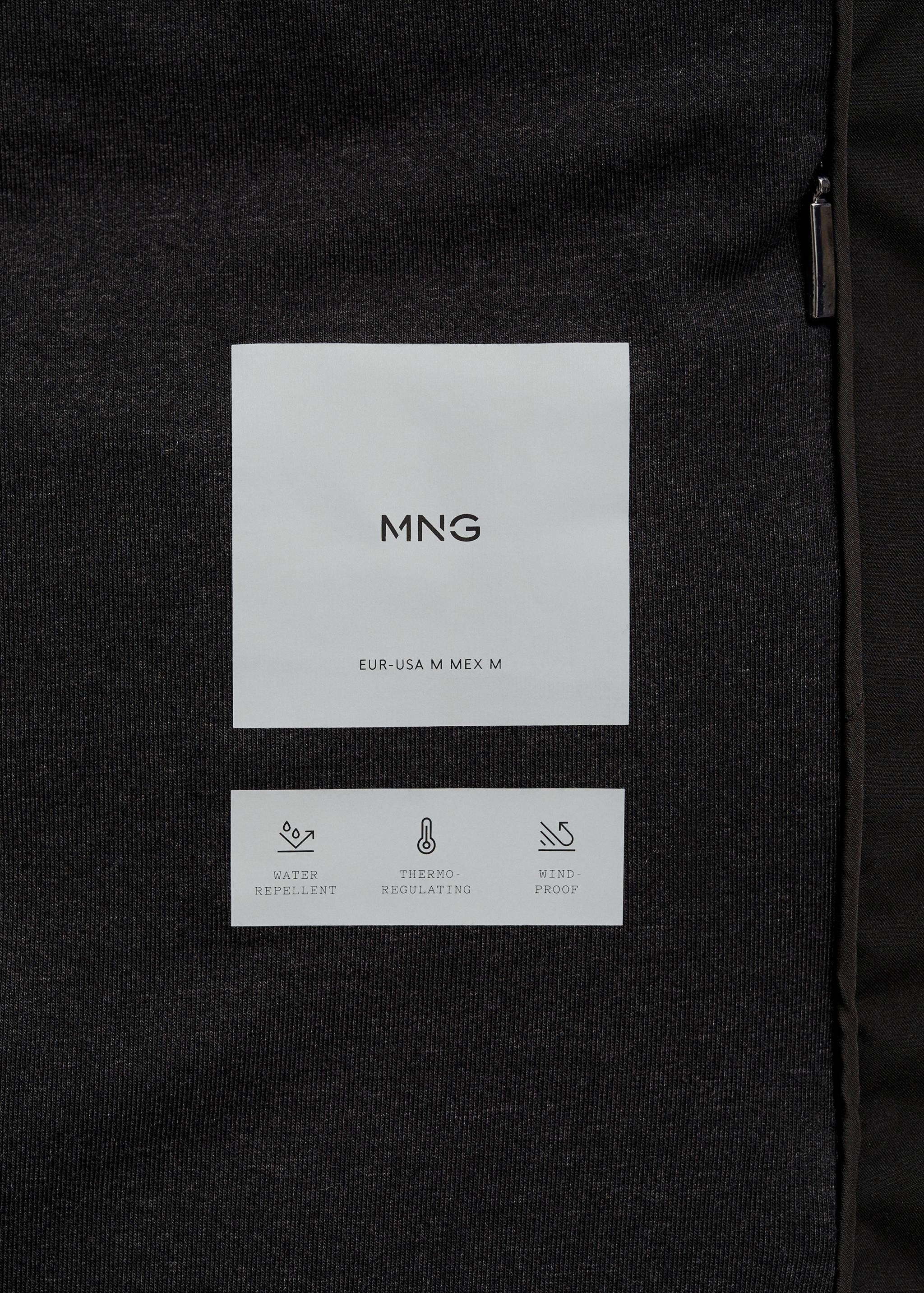 Thermoregulating waterproof padded anorak - Details of the article 0