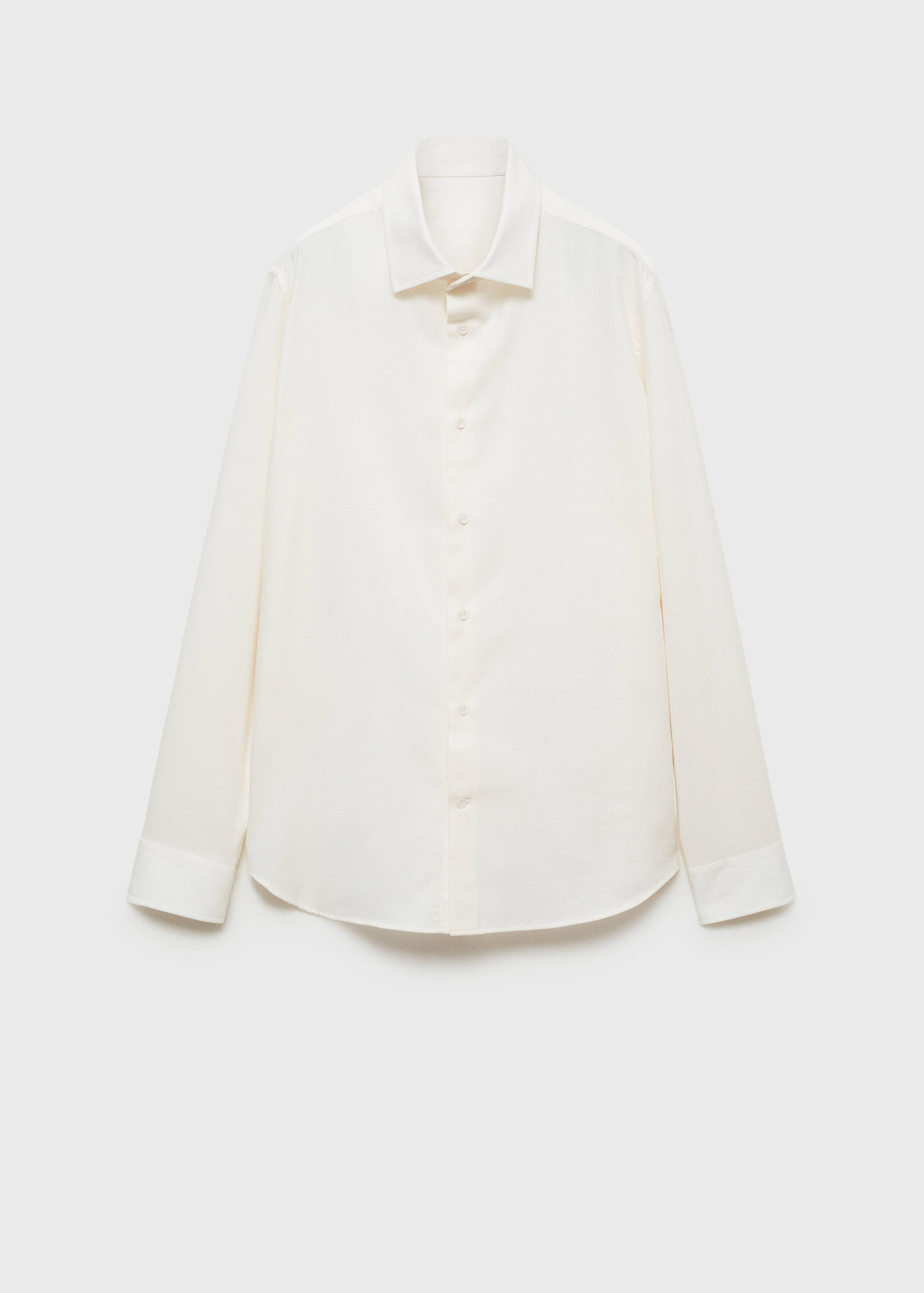 Cashmere and cotton suit shirt - Article without model