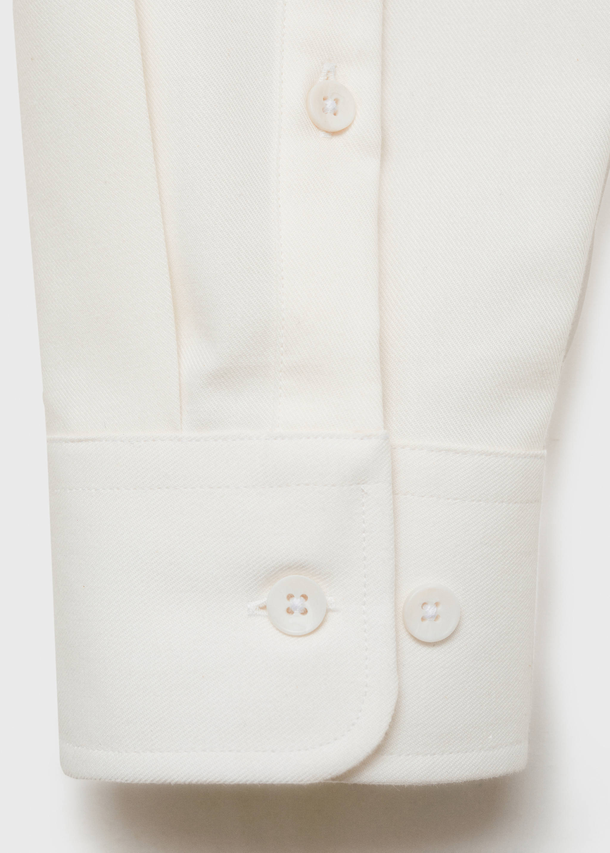 Cashmere and cotton suit shirt - Details of the article 0
