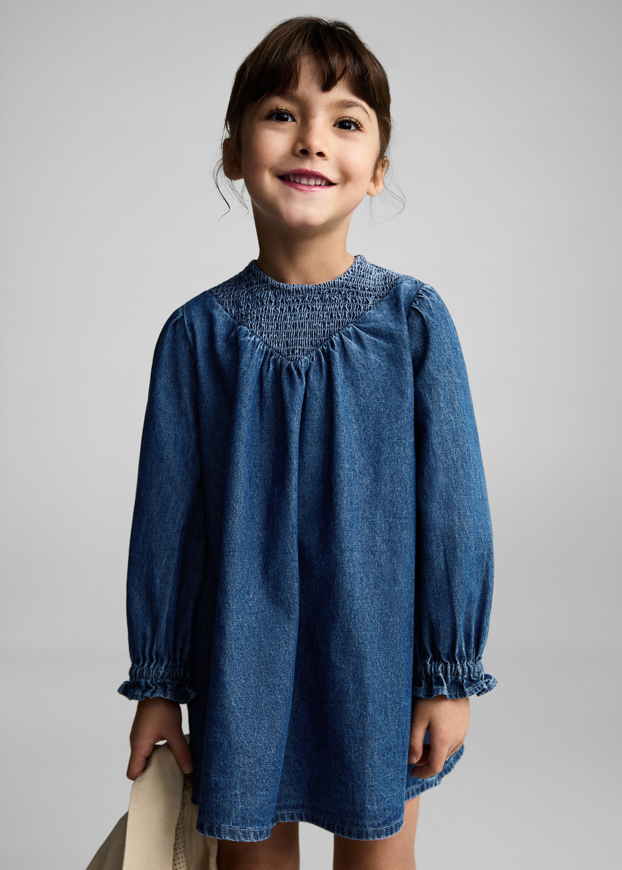 Robe denim - Plan moyen
