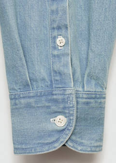Regular fit denim shirt — Light Blue 9