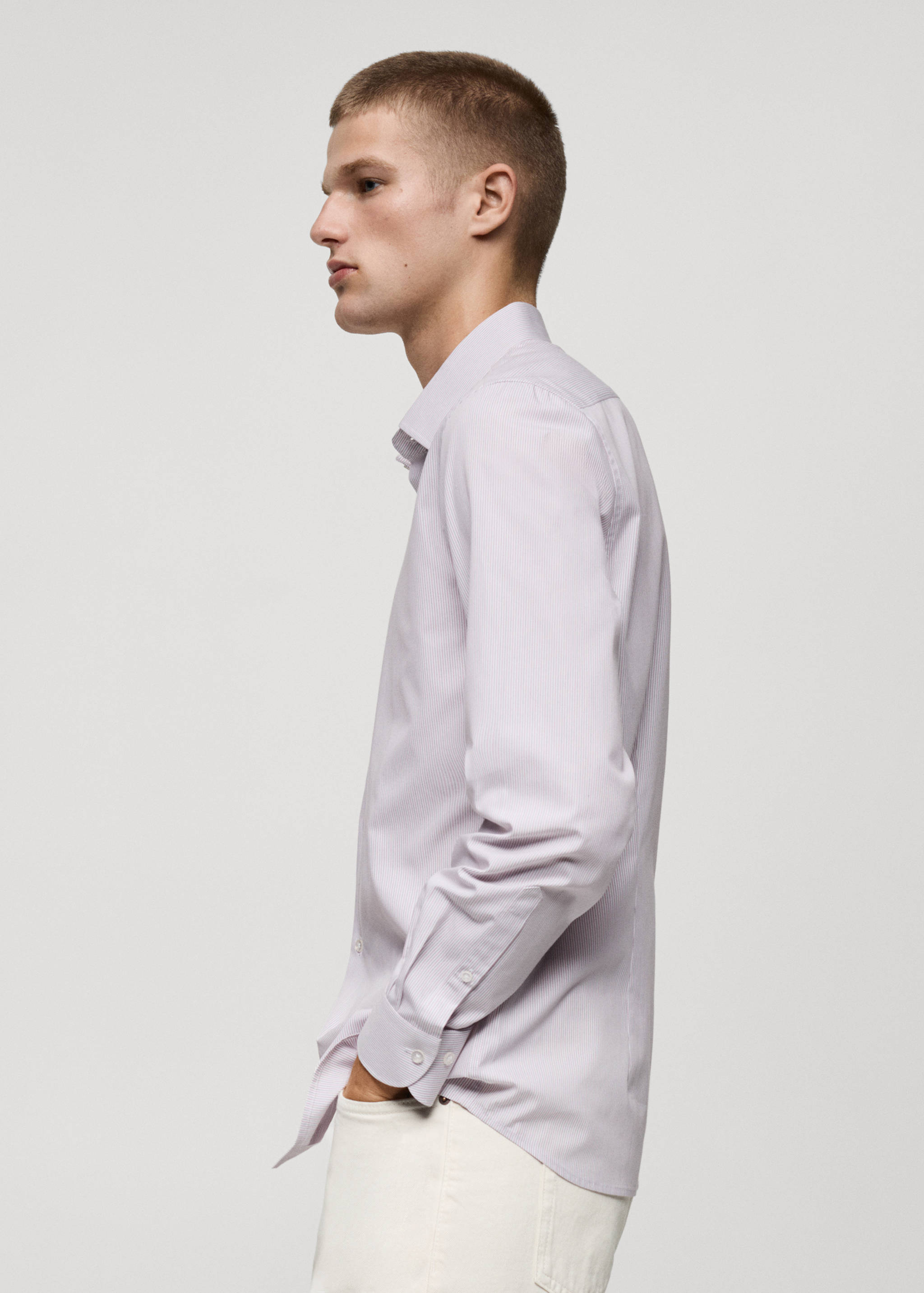 Chemise 100 % coton rayures - Détail de l'article 2