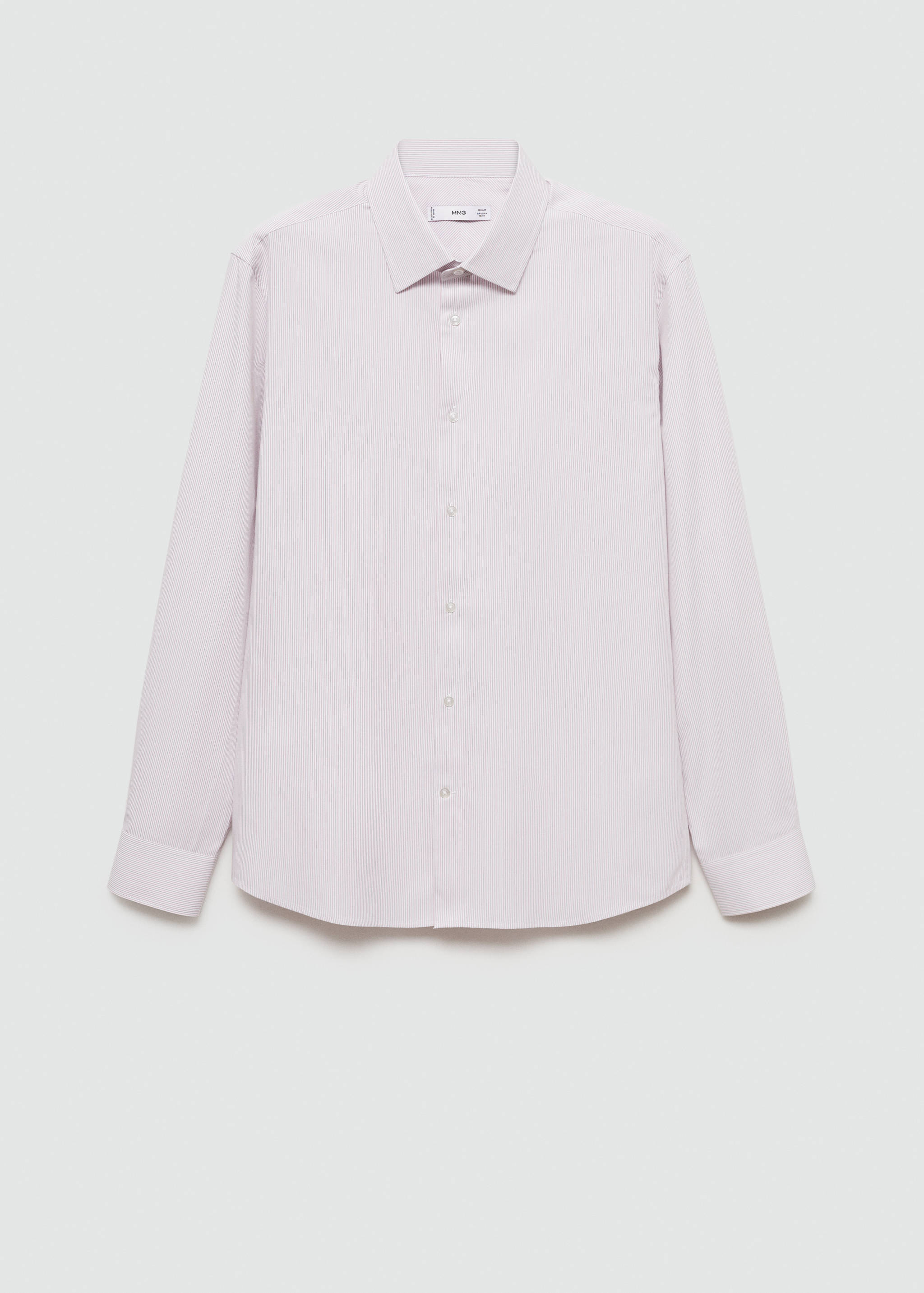 Chemise 100 % coton rayures - Article sans modèle