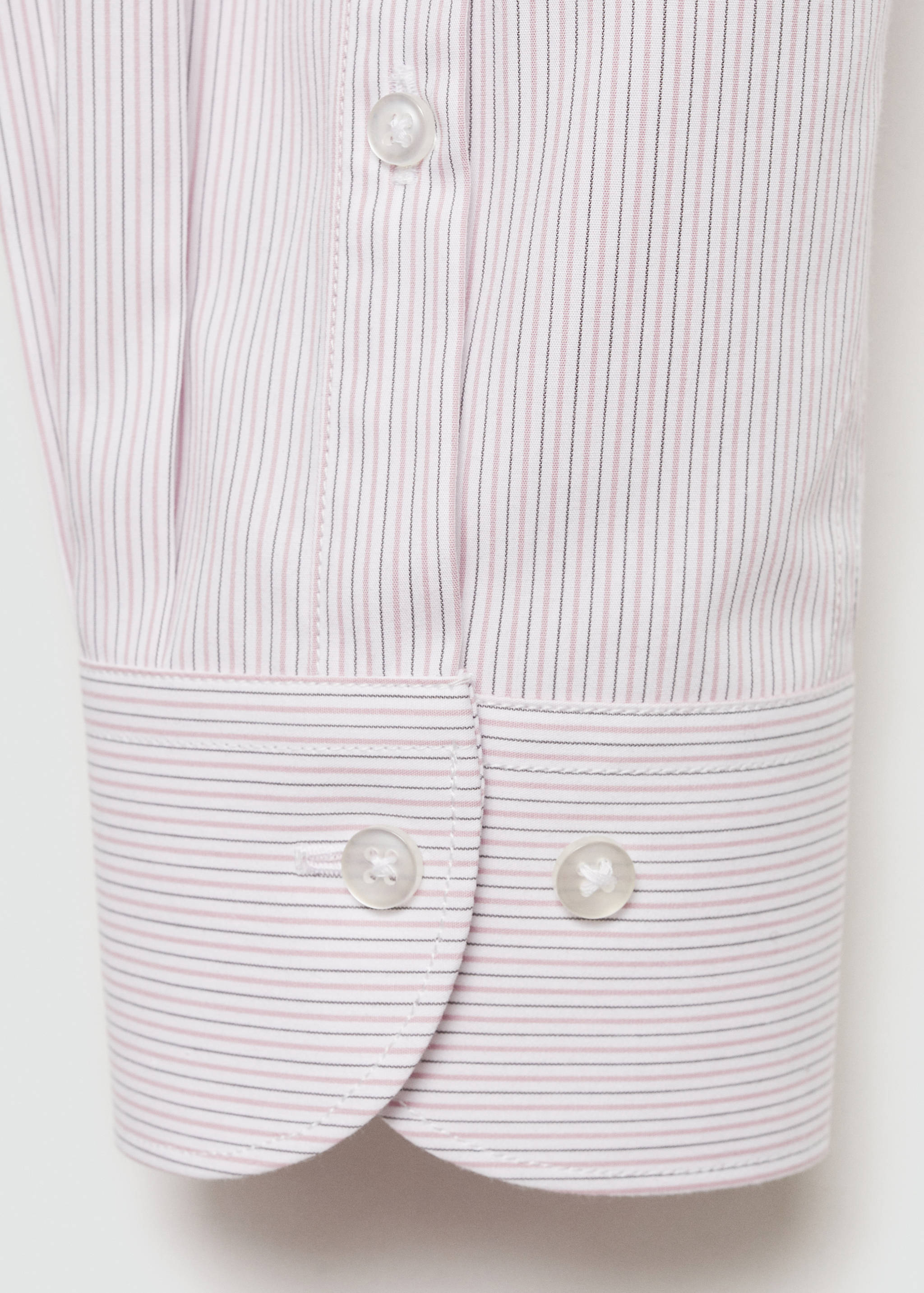 Chemise 100 % coton rayures - Détail de l'article 0