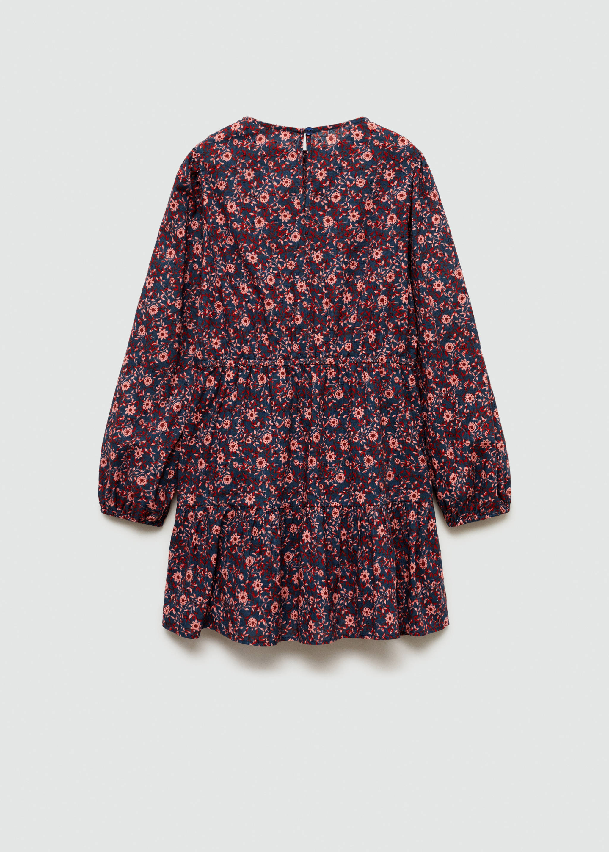 Ruched floral dress - Reverse of the article