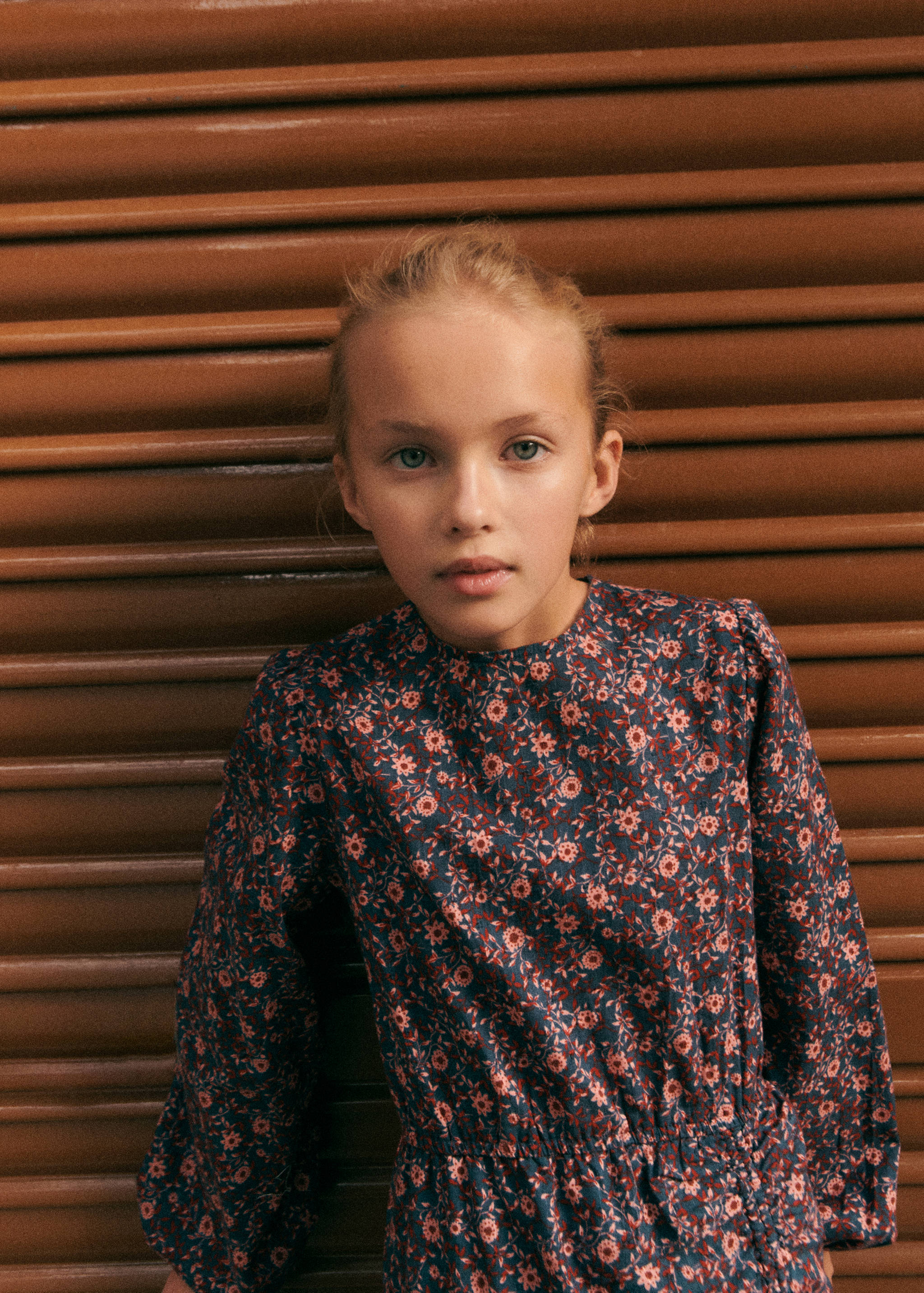 Ruched floral dress - Details of the article 5