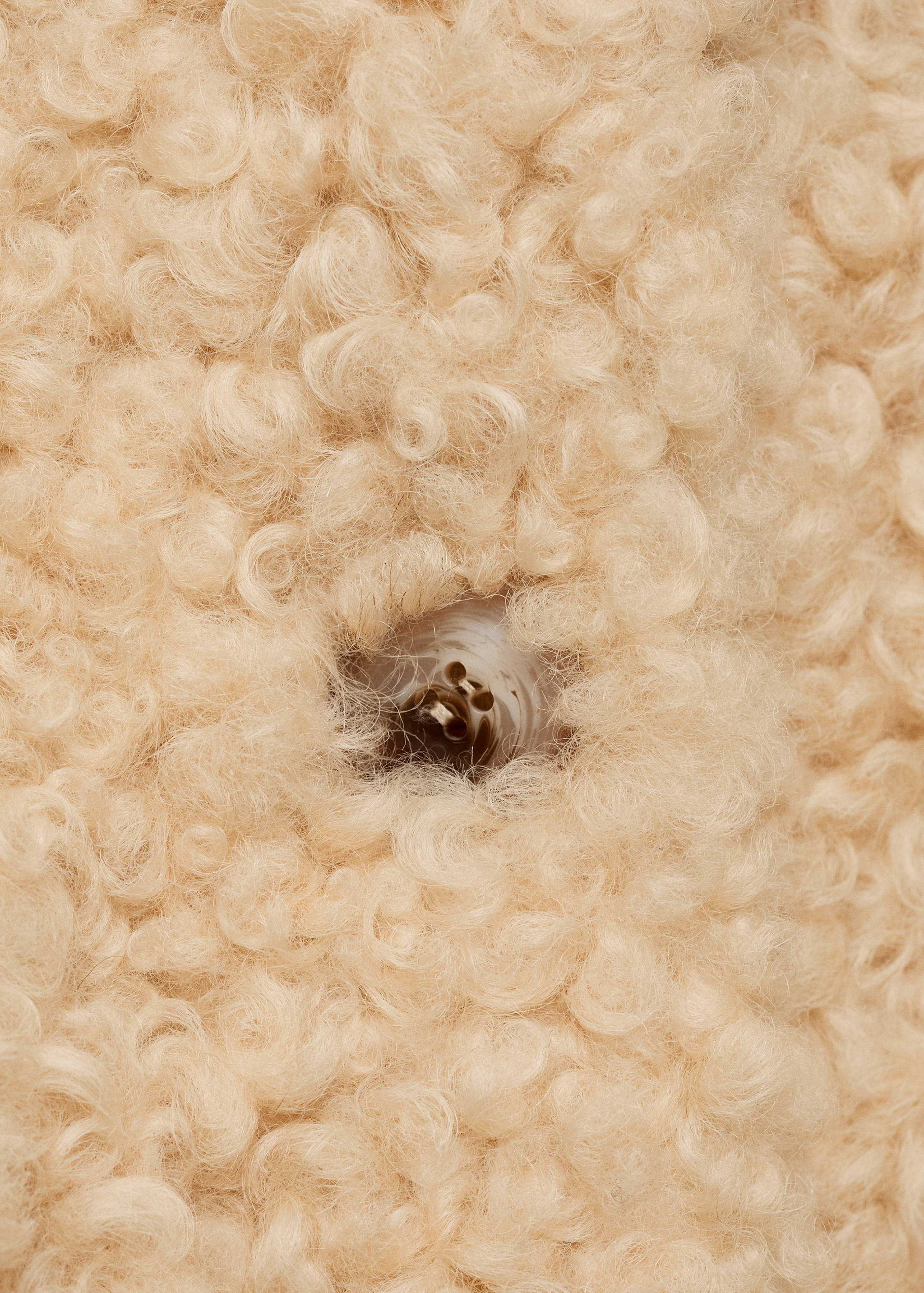 Shearling leather coat - Details of the article 0