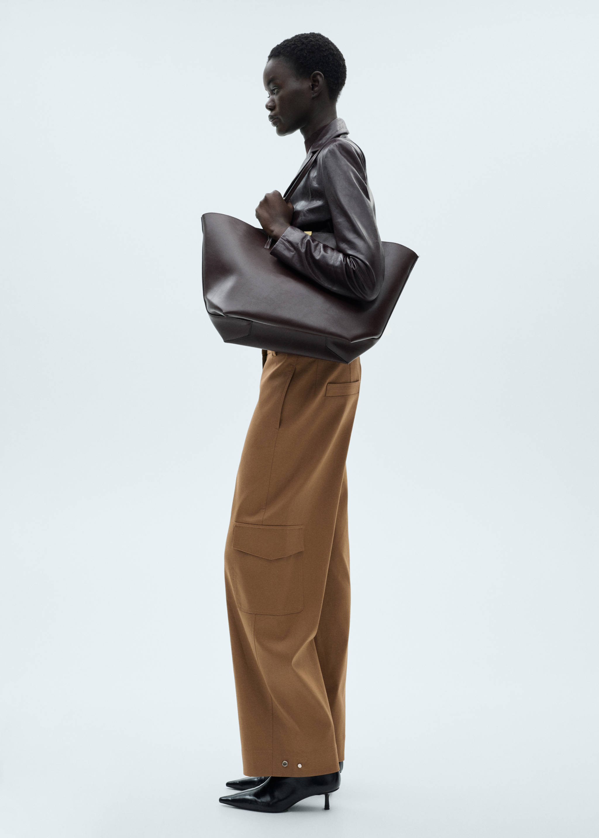 Pantalón cargo algodón - Plano general