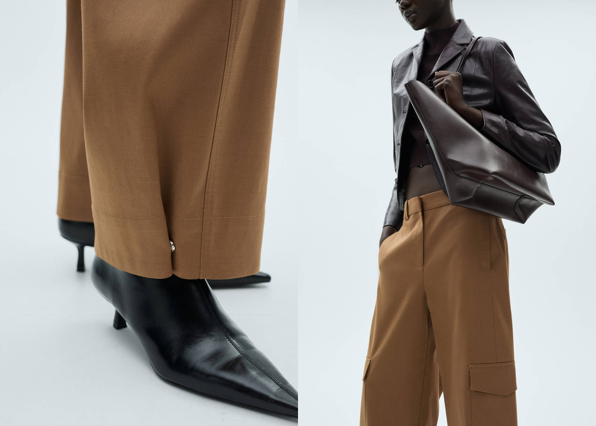 Pantalon cargo coton - Plan panoramique