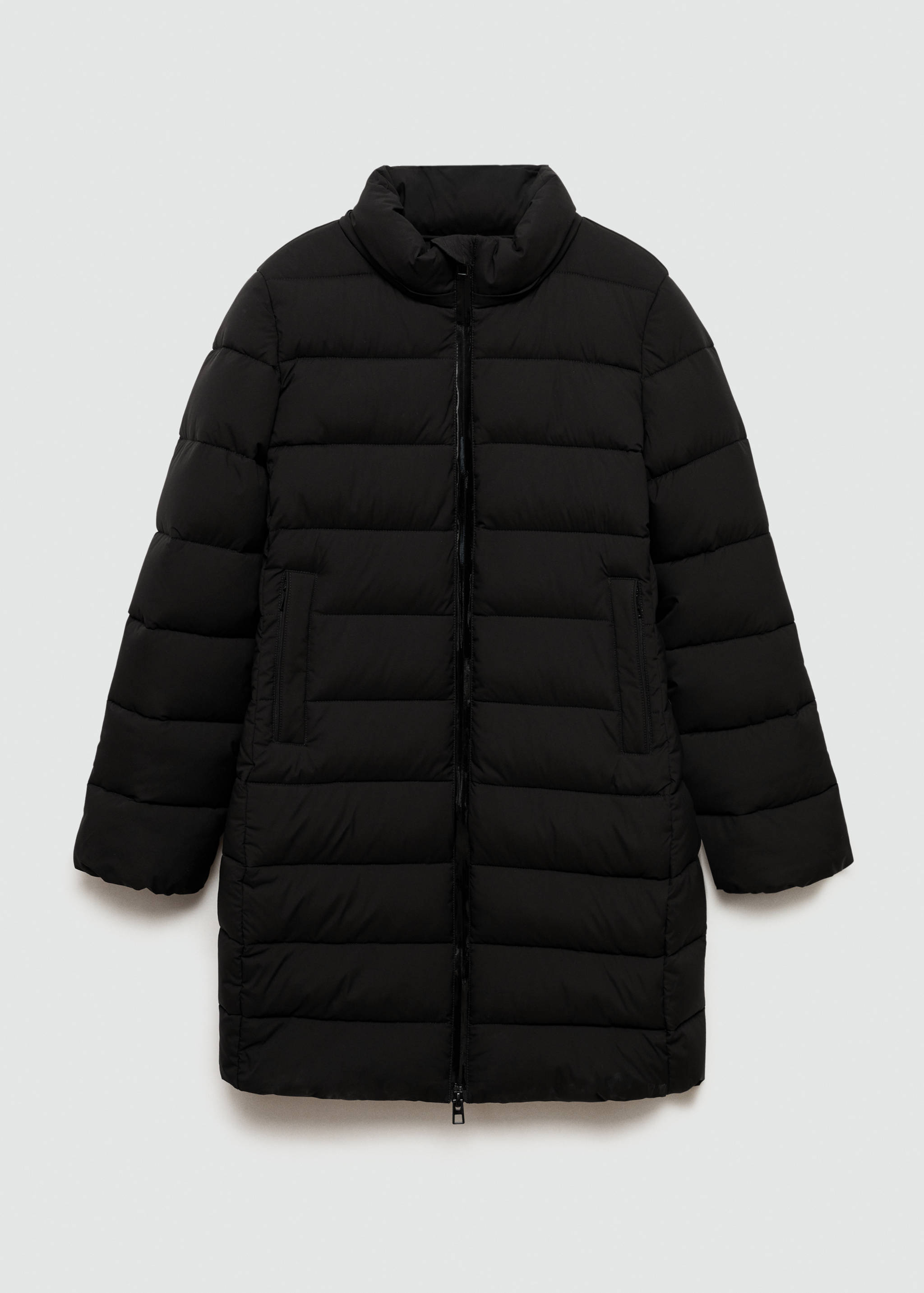 带帽羽绒夹克 - null