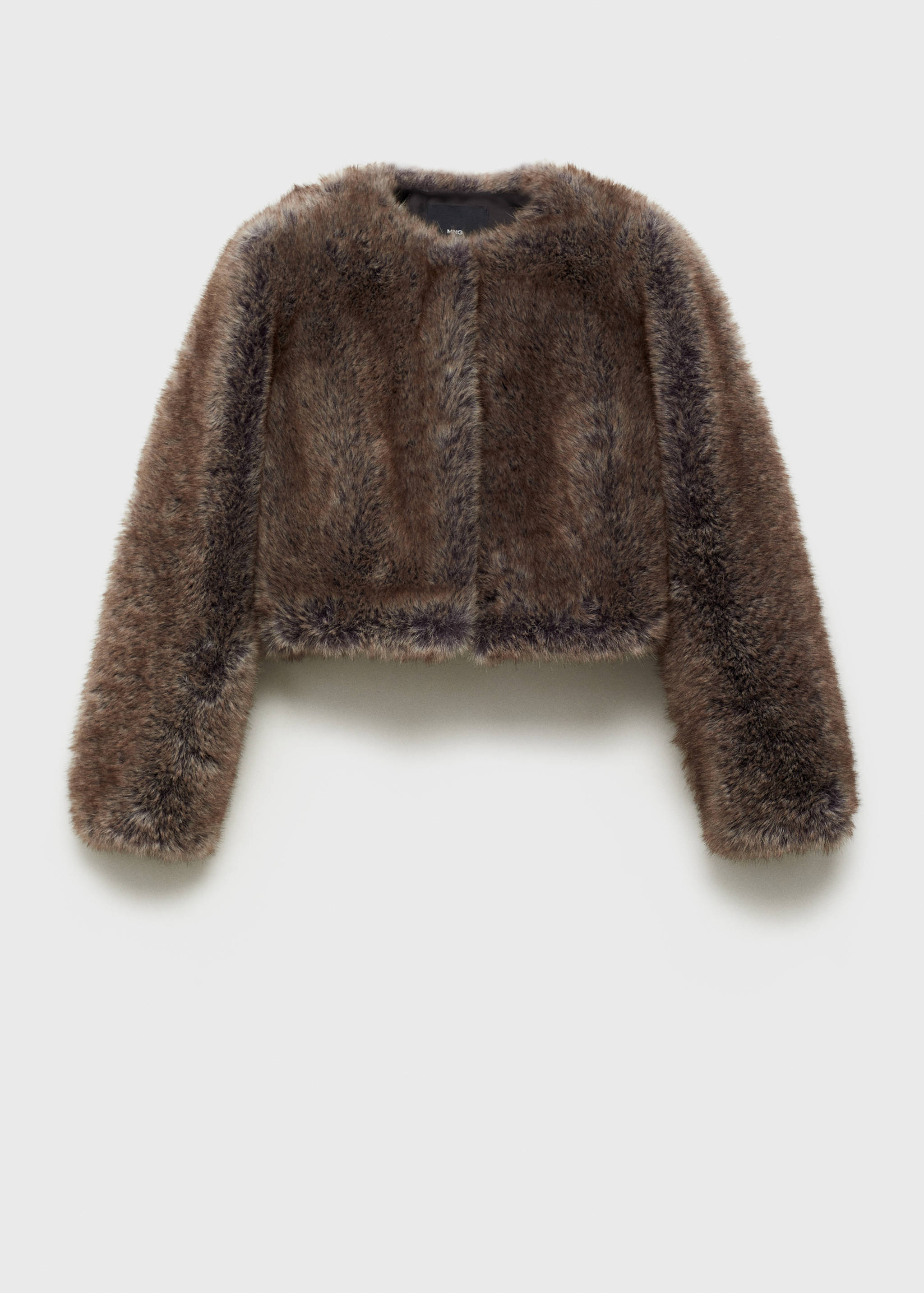 Faux-fur jacket - Article without model