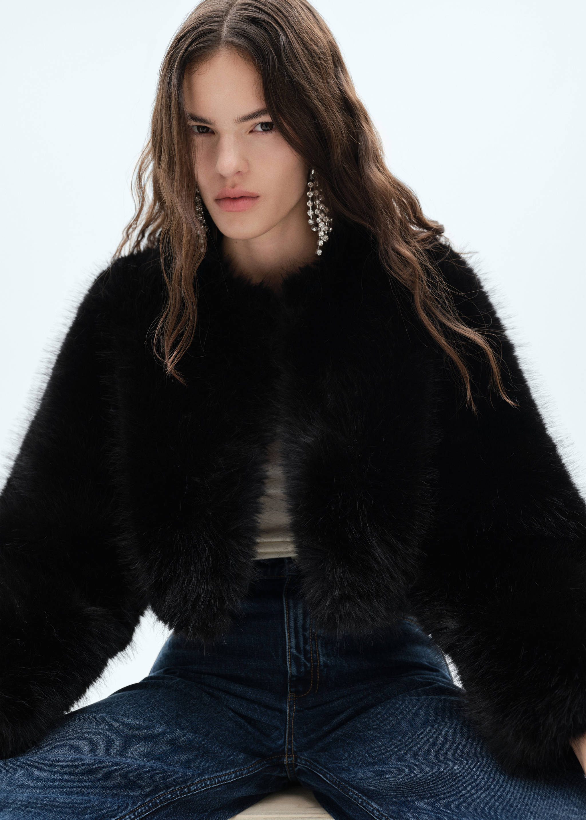 Faux-fur jacket - Details of the article 4