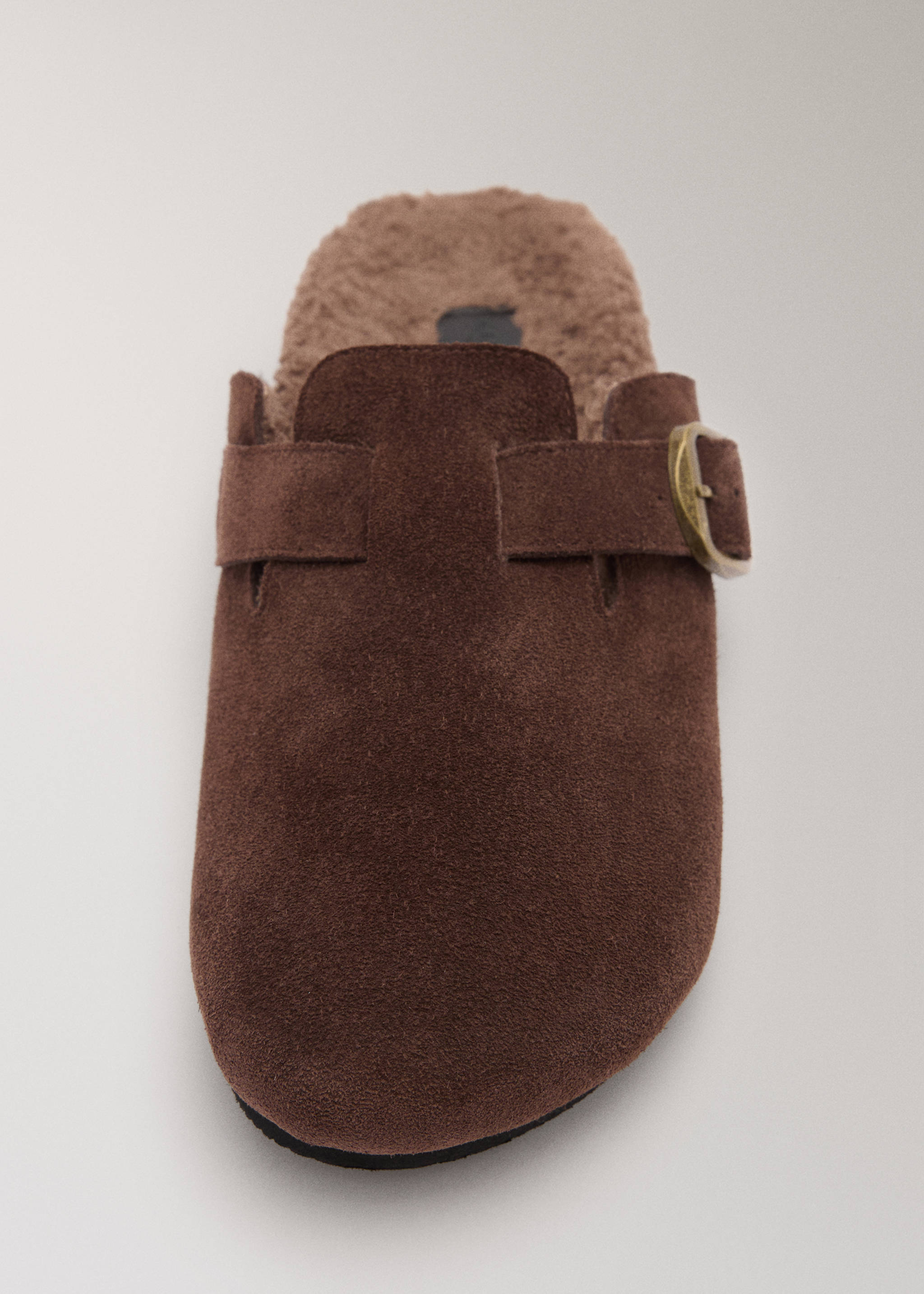 Домашние тапочки с пряжкой - Деталь изделия 2