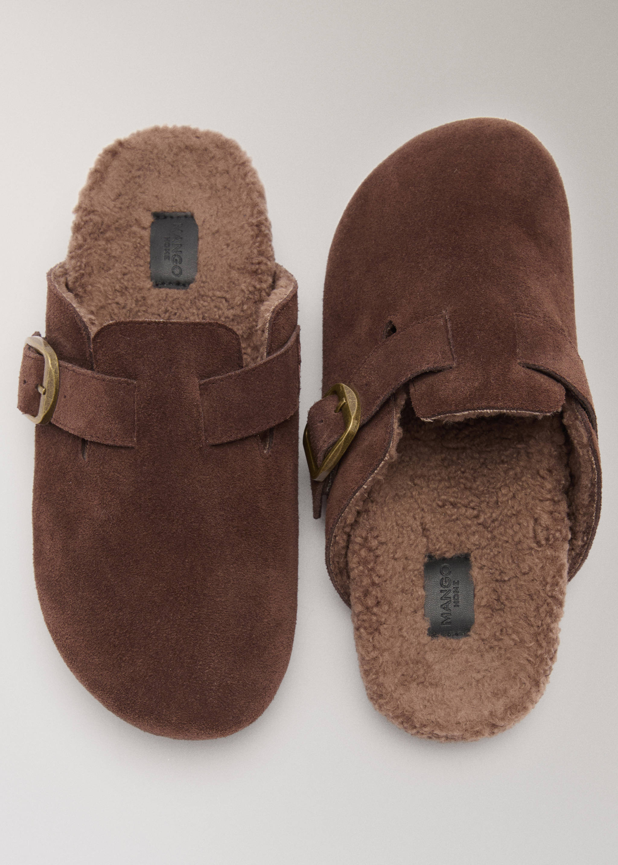 Домашние тапочки с пряжкой - Деталь изделия 3