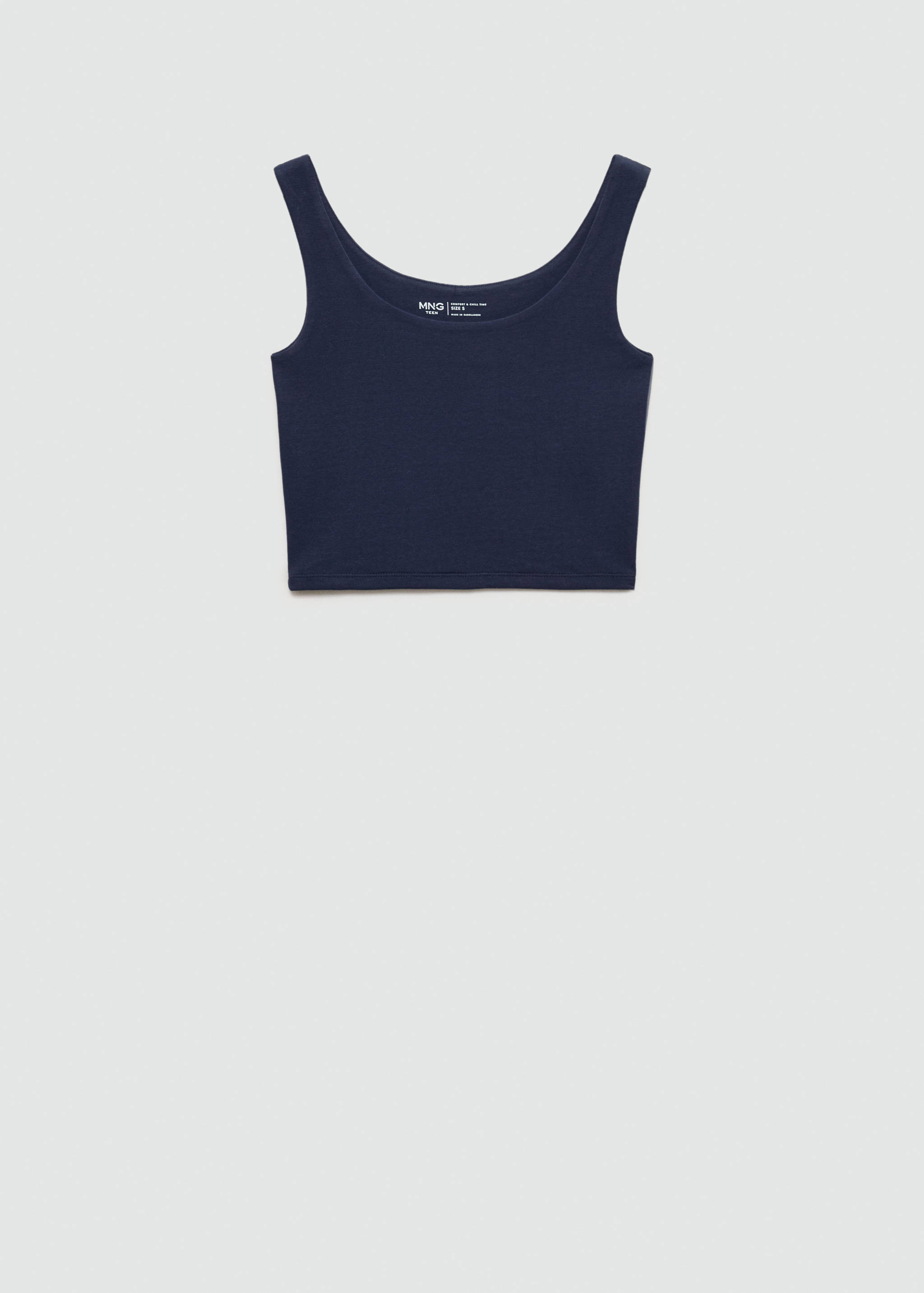 Sporty crop top - Article without model