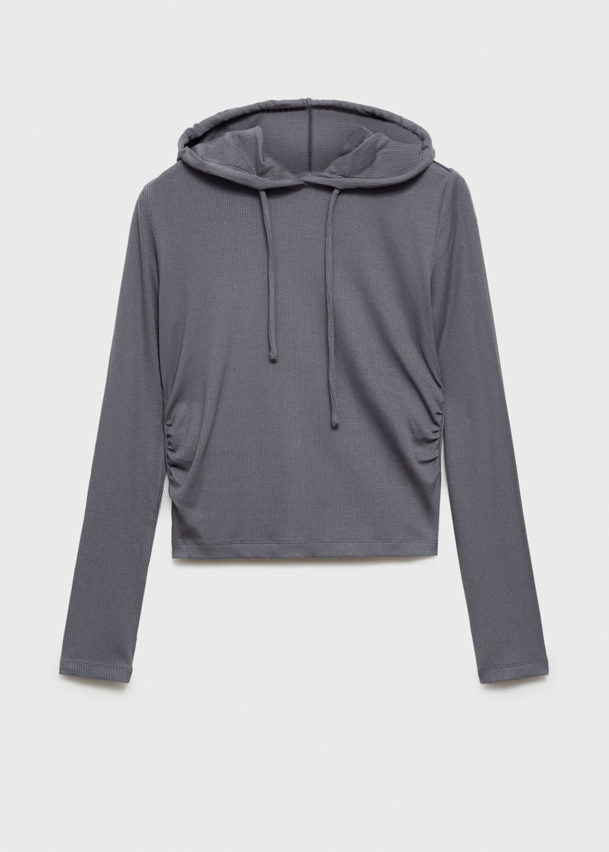 Lastikli kapüşonlu sweatshirt - Modelsiz ürün