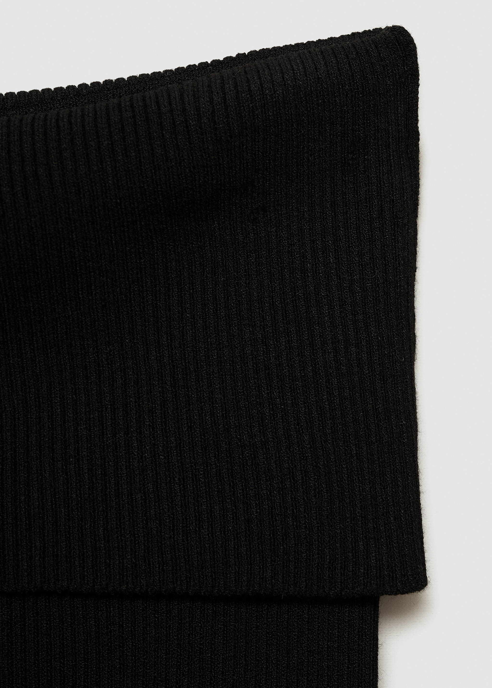 Ribbed flared leggings - Details of the article 8