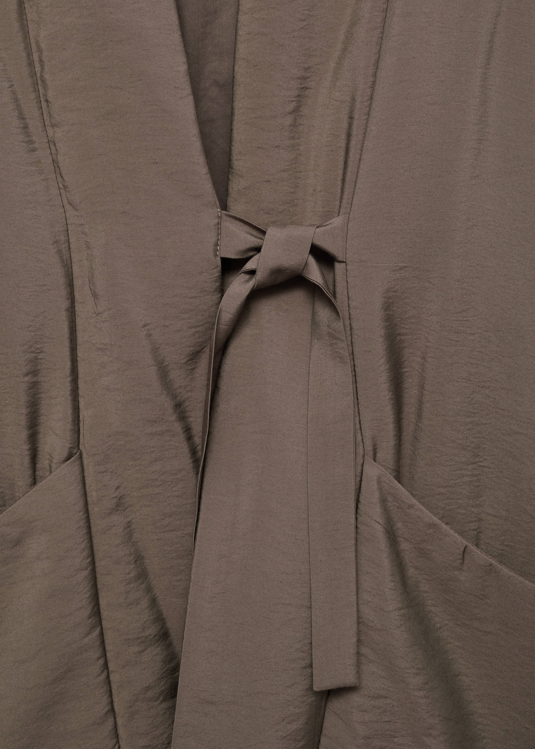 Padded robe with pockets - Details of the article 8