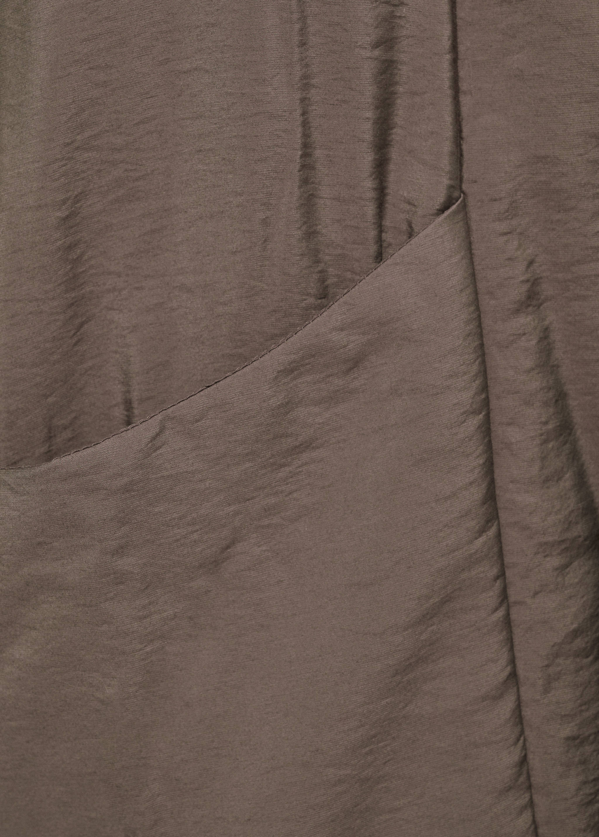 Padded robe with pockets - Details of the article 0