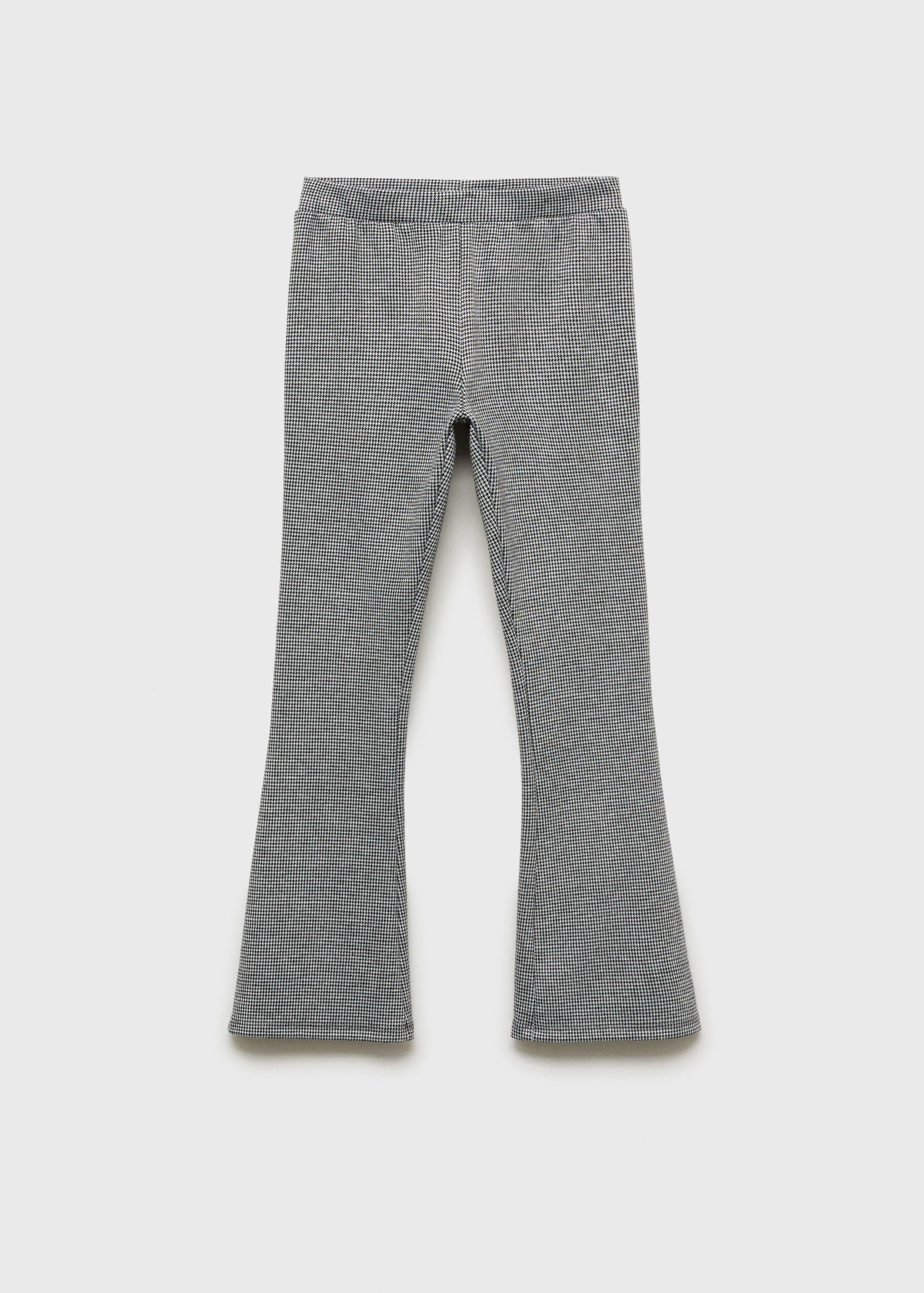 Flared-Leggings mit Hahnentrittmuster - Artikel ohne Model