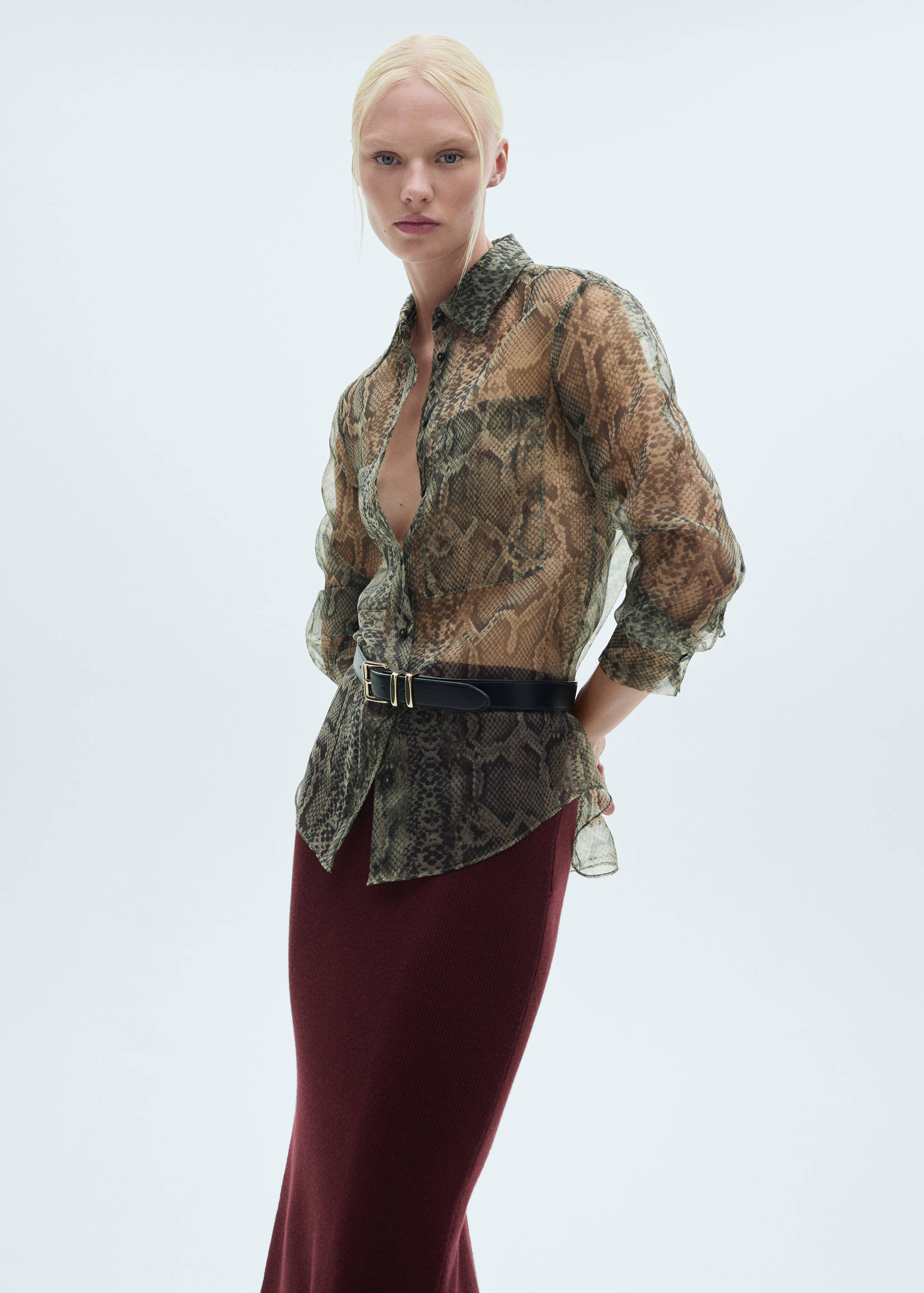 Falda midi punto - Detalle del artículo 1