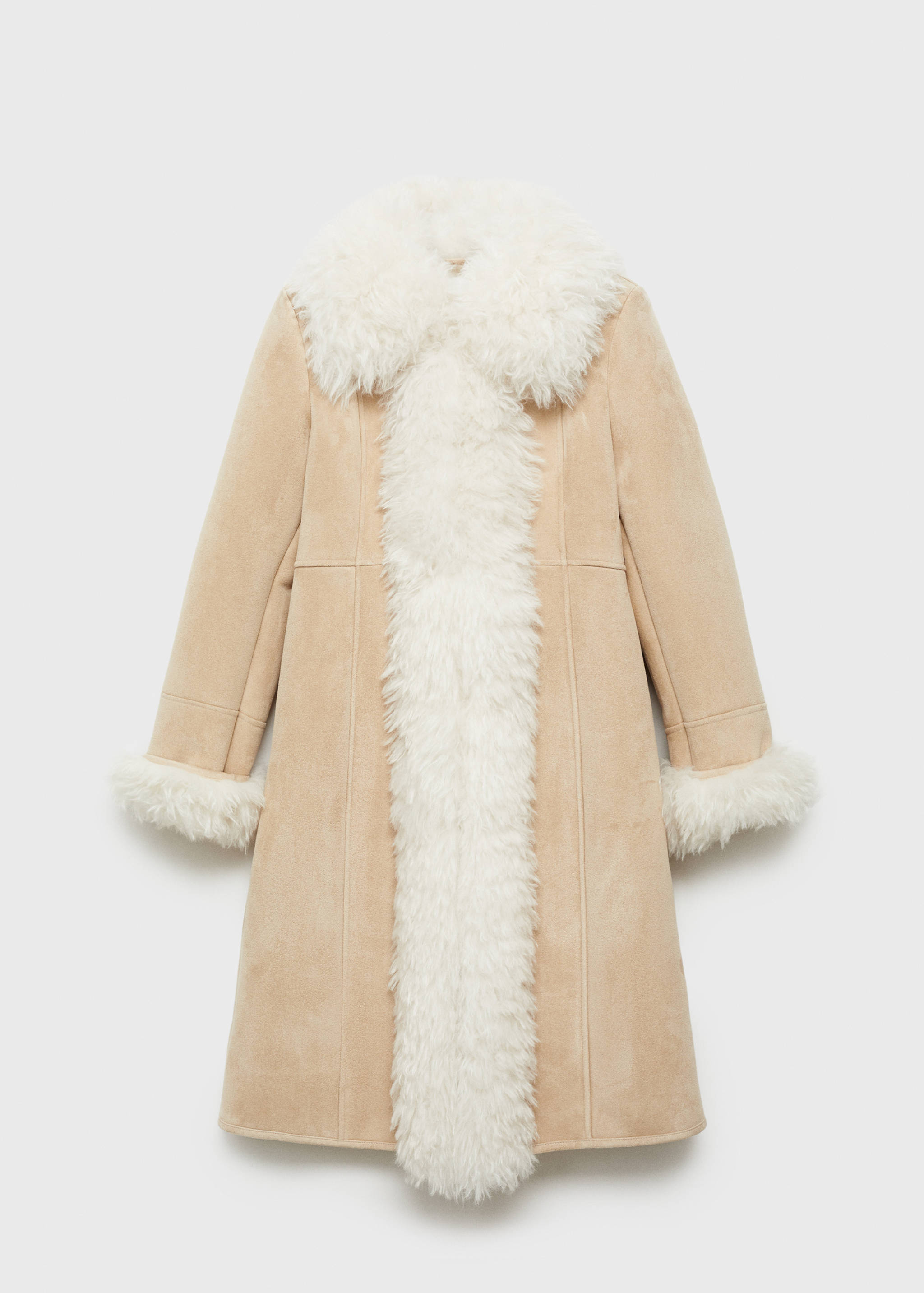 Shearling-lined coat - Article without model